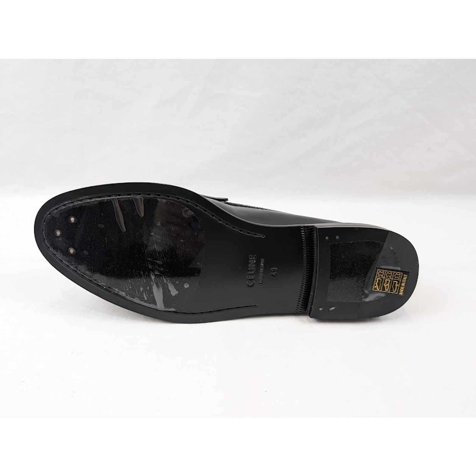 Celine o1rshd1 Loafers 15 in Black/Optic White Size US 11 / EU 44 - 9 Thumbnail