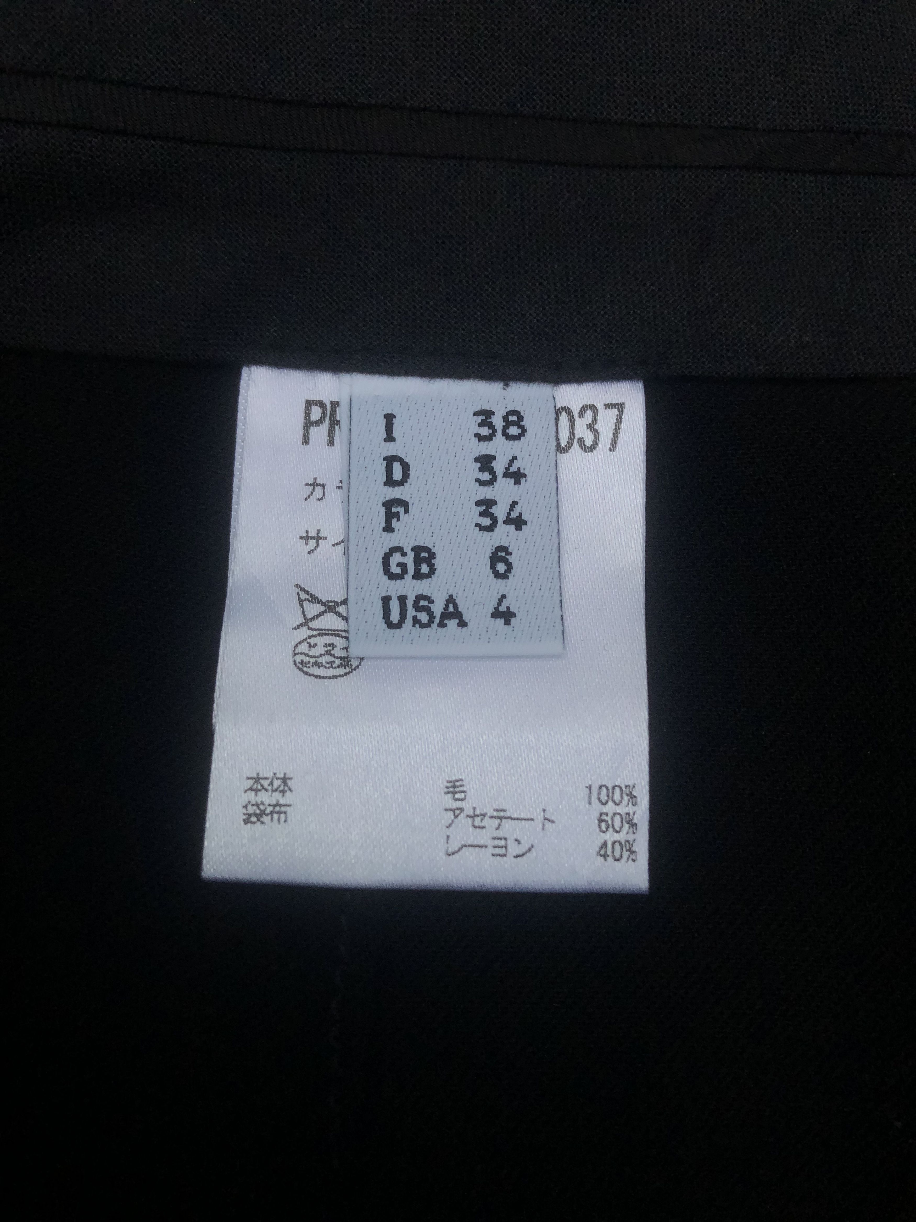 Jean Paul Gaultier JEAN PAUL GAULTIER Femme Paris Flare Pants Trousers Designer Size 26" / US 2 / IT 38 - 7 Thumbnail