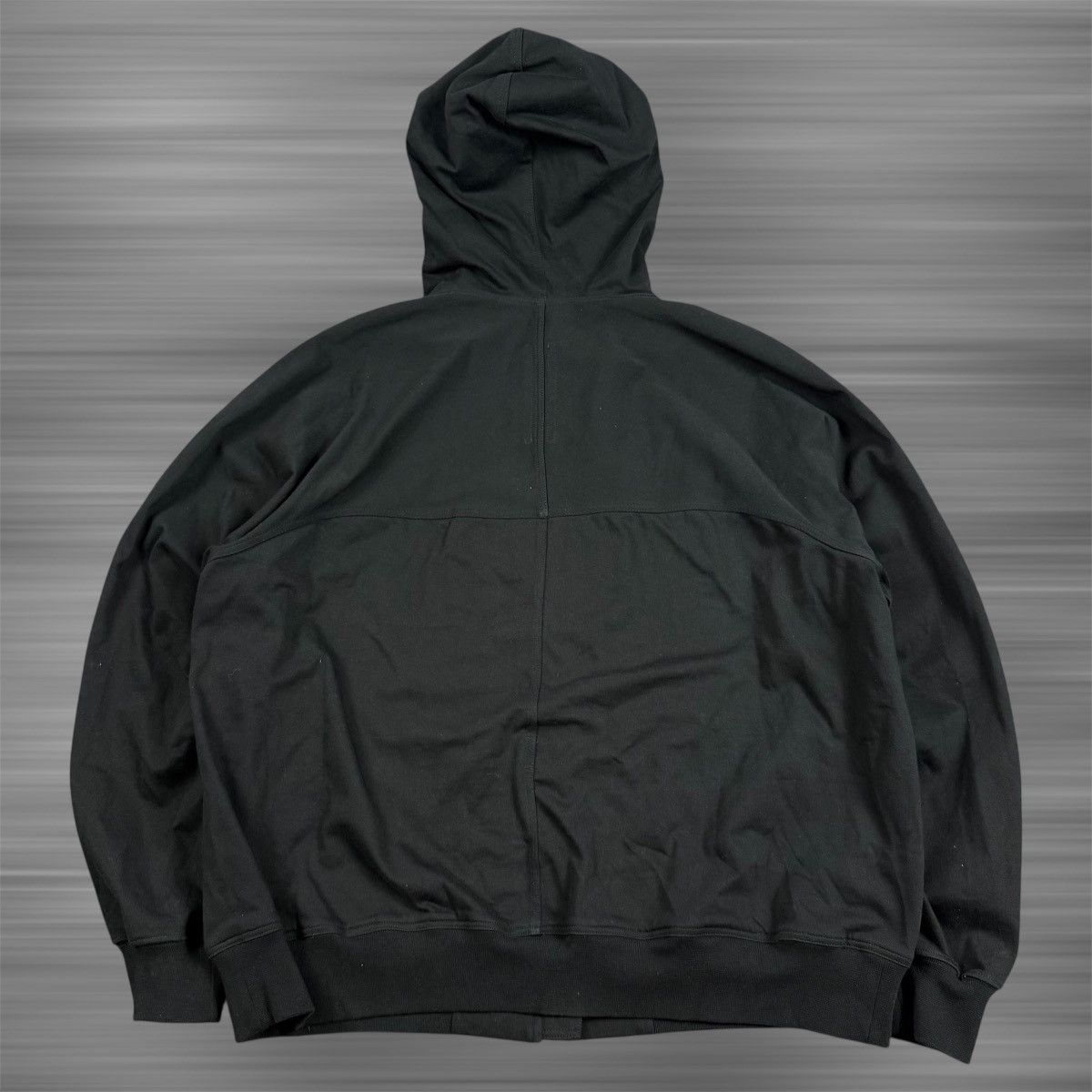 Rick Owens Rick Owens FW/22 Front Pockets ‘Black’ Zip Hoodie Size US XL / EU 56 / 4 - 3 Thumbnail