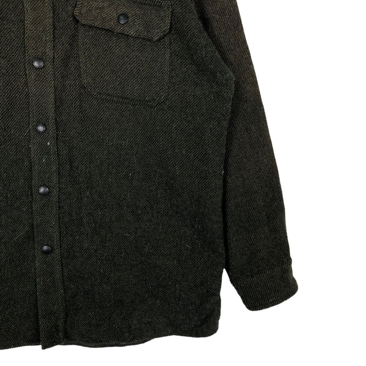 Japanese Brand × Woolrich Woolen Mills 🔥90’s VINTAGE WOOL SHIRT WORK JACKET WOOLRICH JAPAN Size US M / EU 48-50 / 2 - 4 Thumbnail
