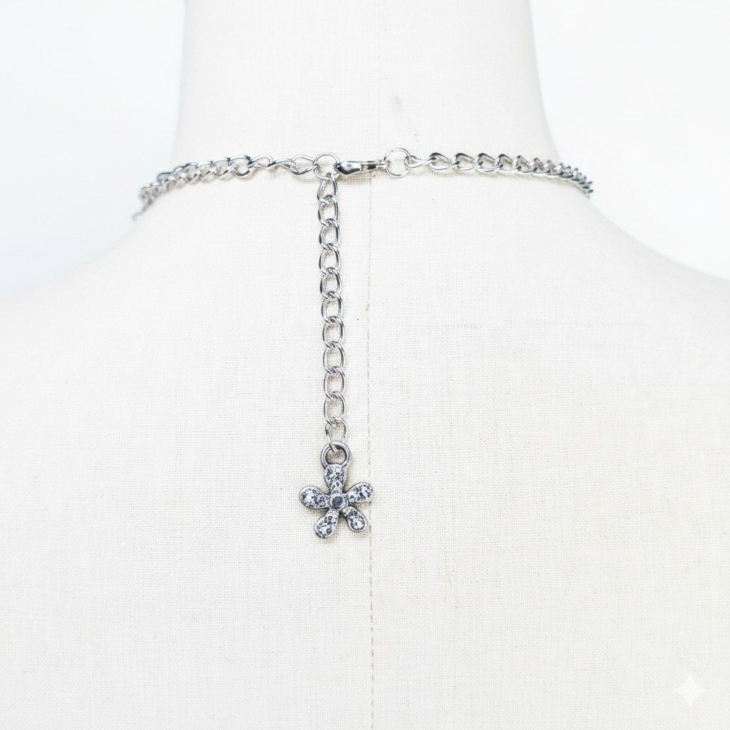 Other Paparazzi Set 16-18" Necklace Earrings Hearts Flowers Charm Size ONE SIZE - 3 Thumbnail