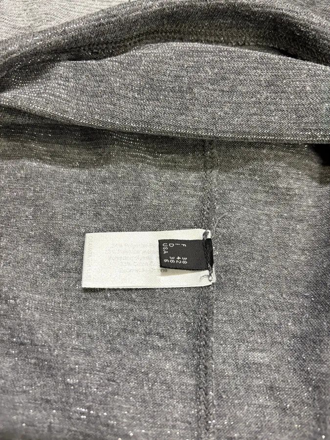 Marithe + Francois Girbaud × Vintage 2000s Marithé + François Girbaud Grey Contemporary V Neck Longsleeves Size US XS / EU 42 / 0 - 9 Thumbnail