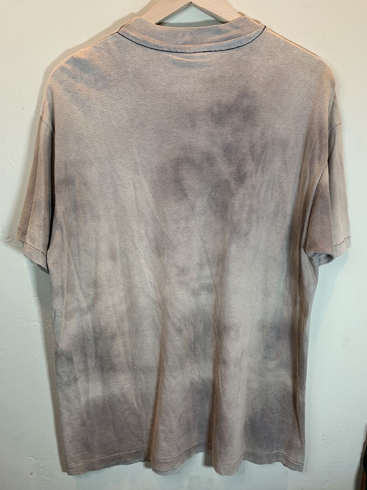 DC Comics × Vintage *RARE* Vintage 80s Batman Smoked Faded Single Stitch T-Shirt Size US XL / EU 56 / 4 - 5 Thumbnail