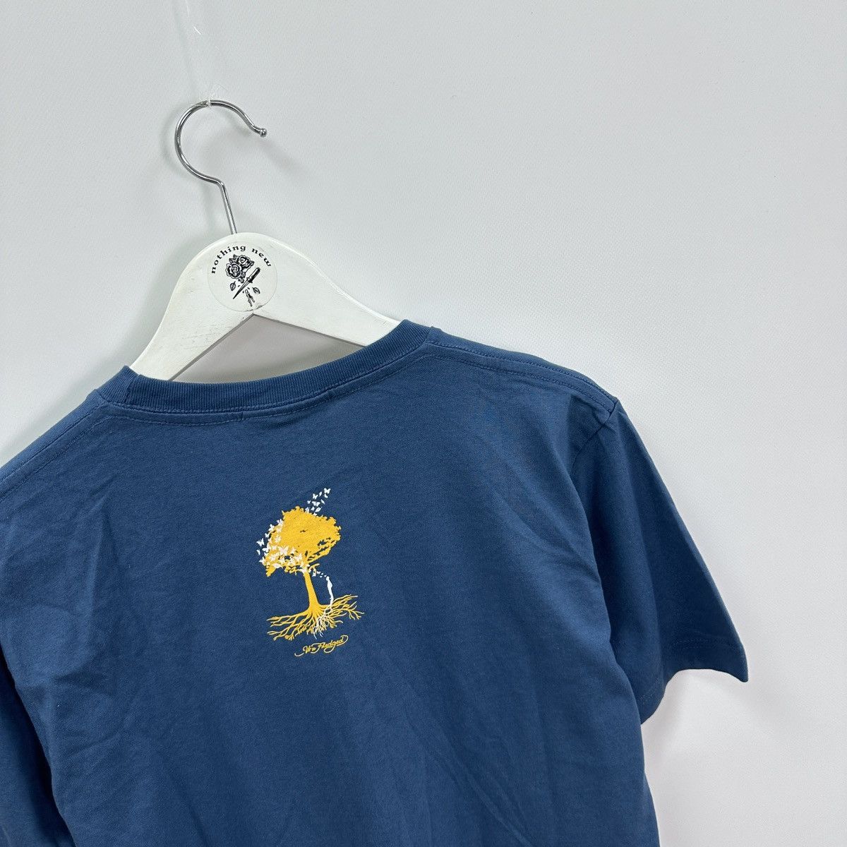 Vintage Vintage 00s Unfledged Connecting with nature Tree human tee Size US M / EU 48-50 / 2 - 6 Thumbnail