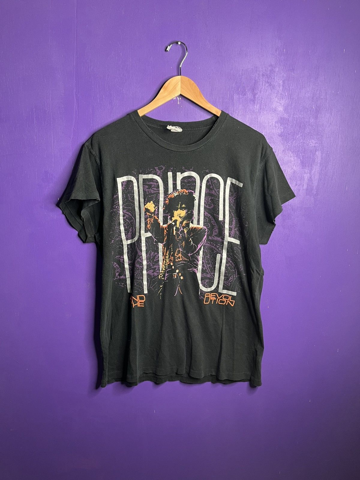 Band Tees × Vintage Vintage 1985 Prince and the revolution tour t-shirt Size US L / EU 52-54 / 3 - 1 Thumbnail