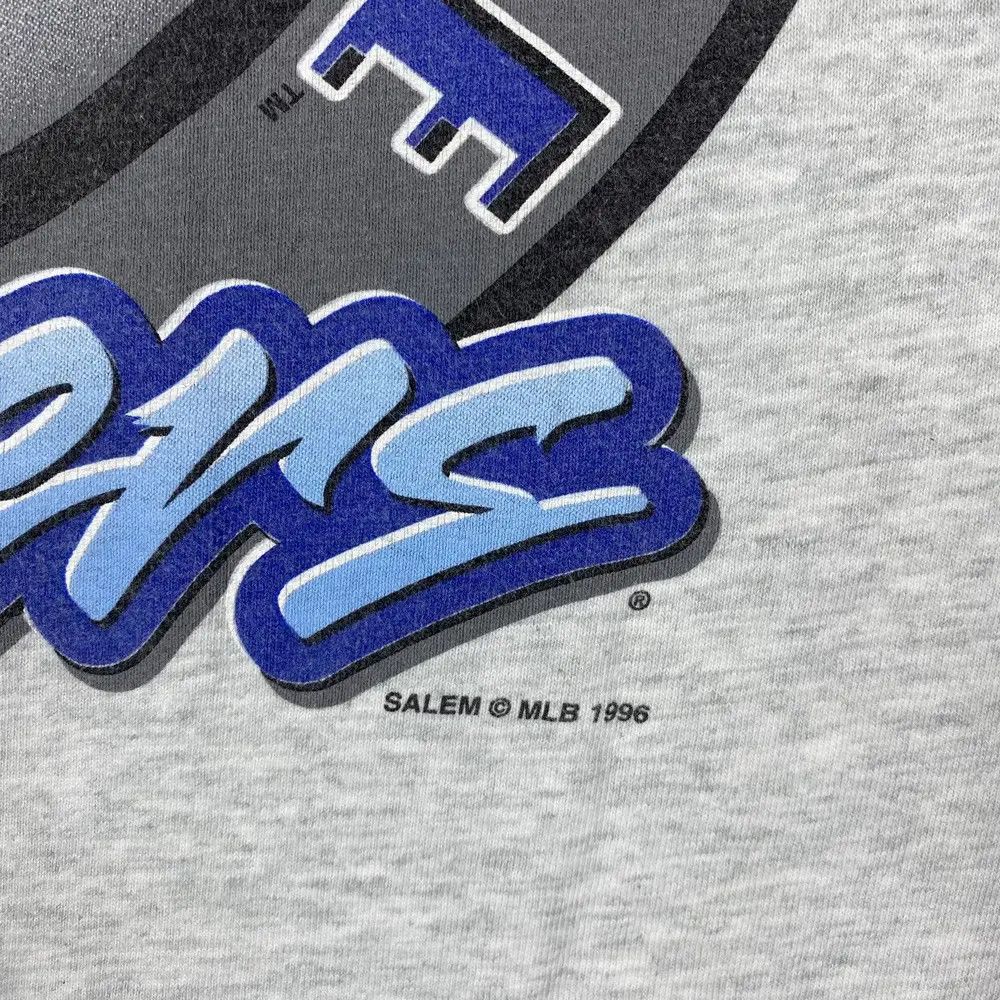 MLB Vintage 90's DODGERS MLB National League Graphic Tee Shirt Size US L / EU 52-54 / 3 - 3 Thumbnail