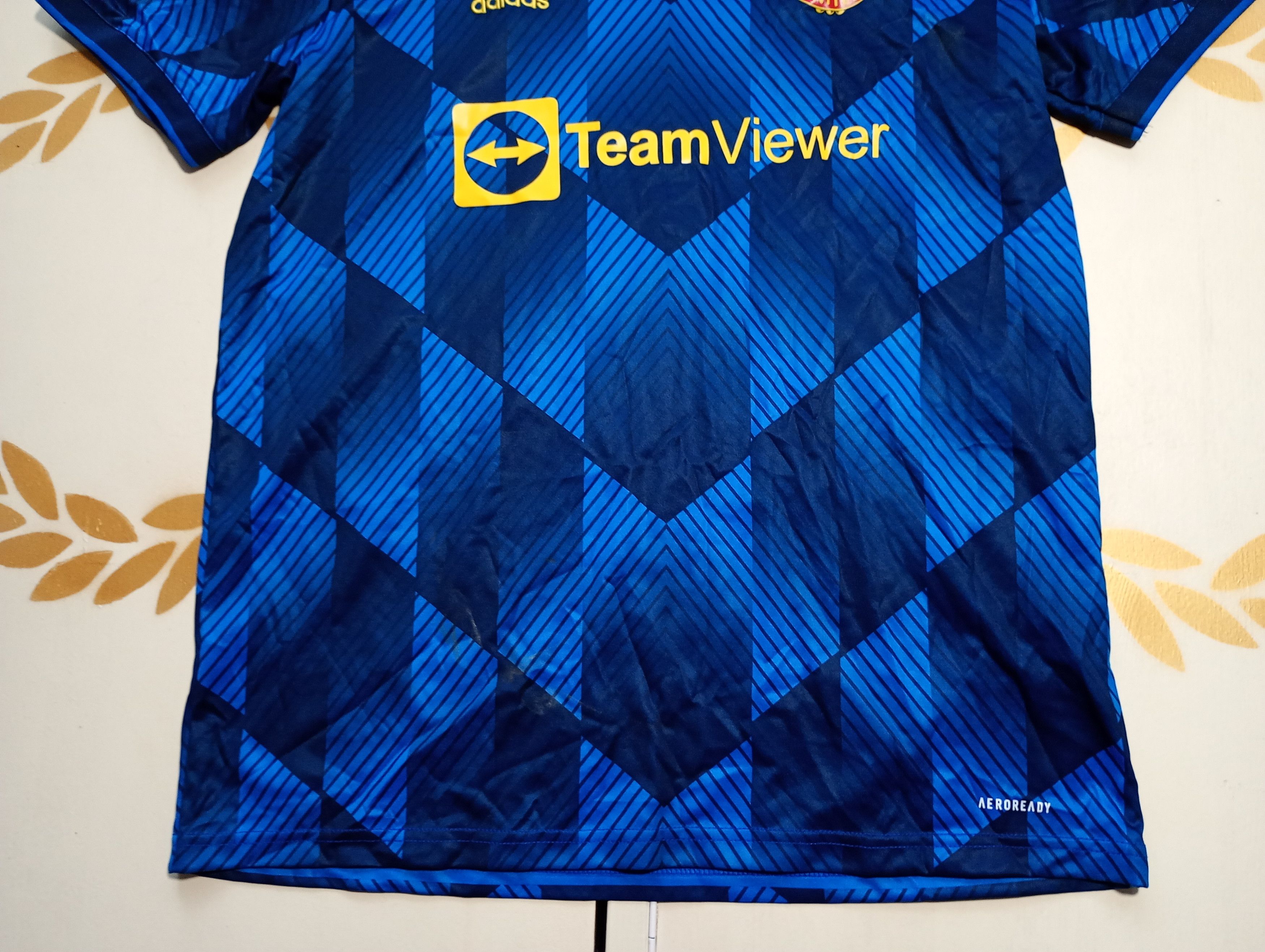 Adidas Adidas Manchester United Third Jersey 2021-2022 Size US XL / EU 56 / 4 - 3 Thumbnail
