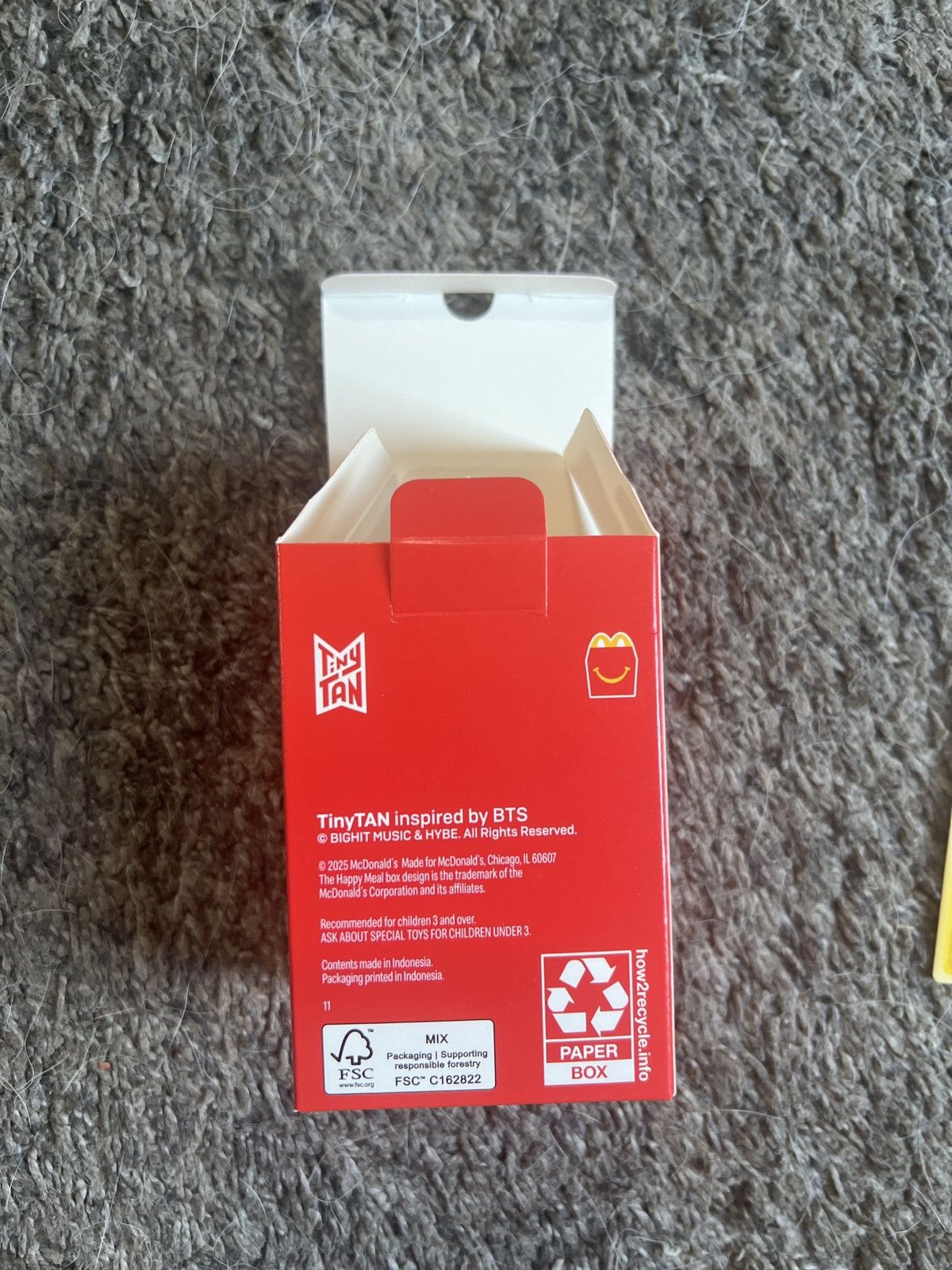Hypebeast 2025 McDonald’s TinyTAN J-Hope Figure Size ONE SIZE - 10 Thumbnail