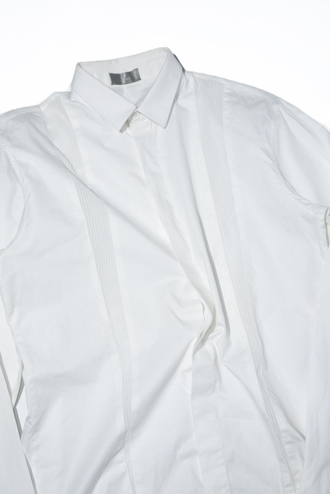 Dior Dior Homme FW03 Sheer Panelled Shirt by Hedi Slimane Size US S / EU 44-46 / 1 - 3 Thumbnail