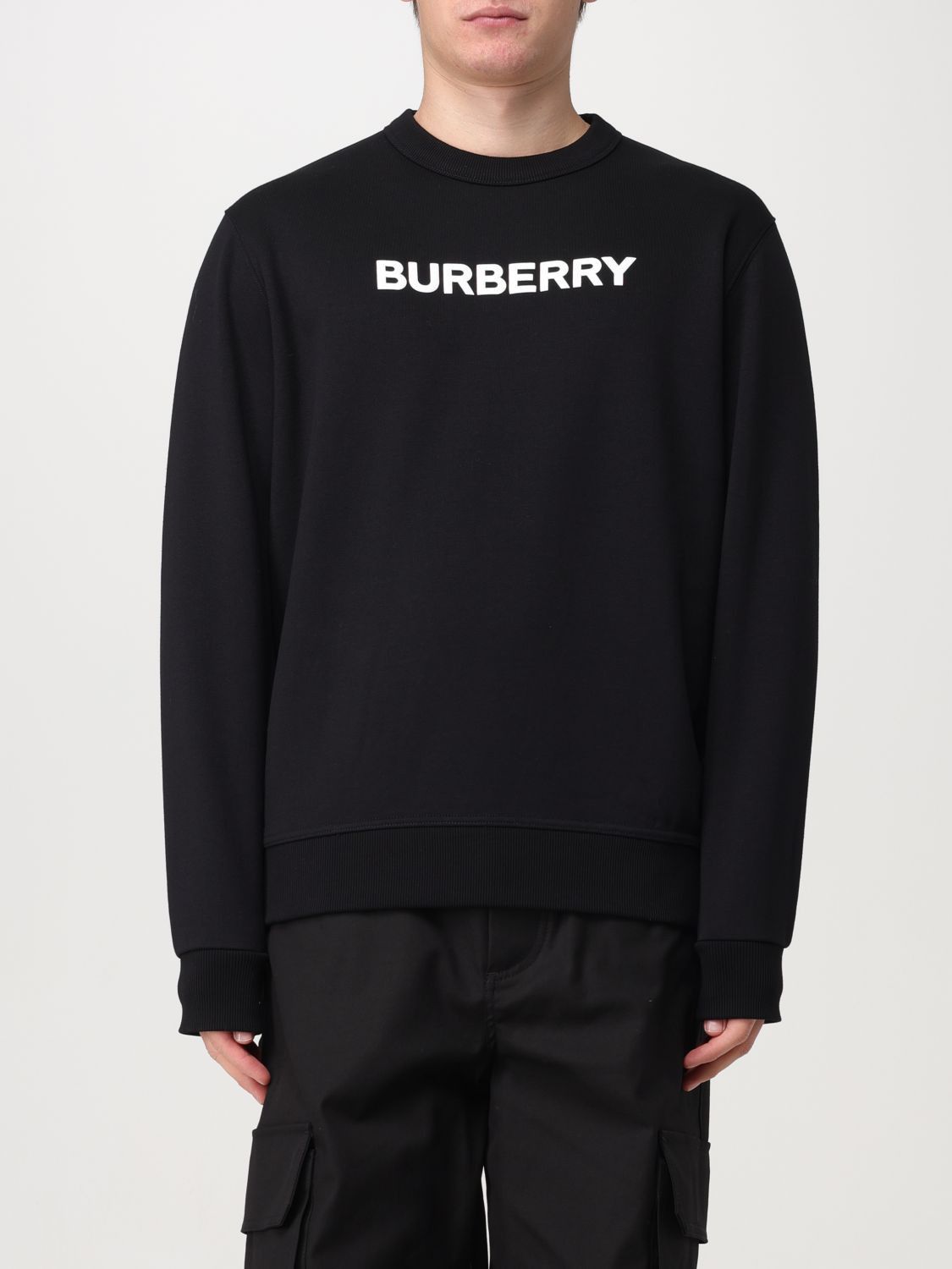 image of Burberry Sweatshirt Men Black (Size XL)