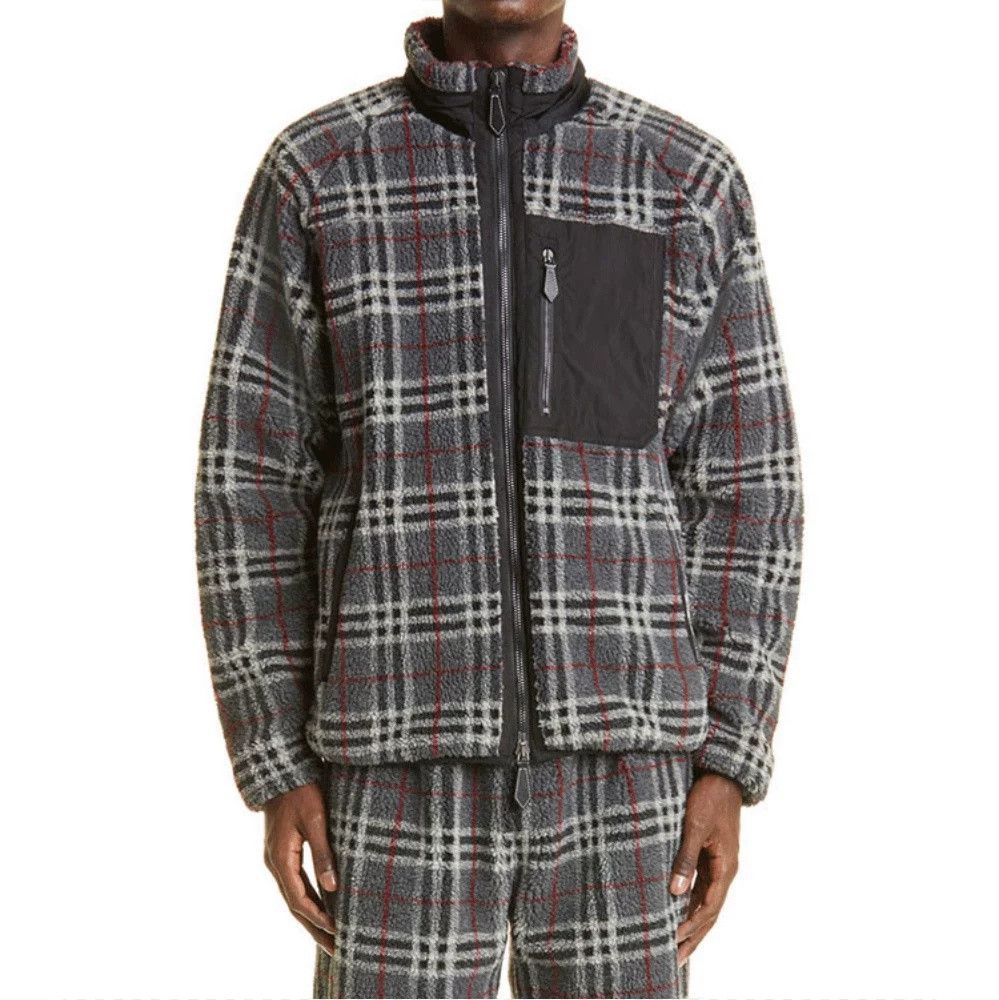 Burberry Burberry Check Fleece Jacket Size US XS / EU 42 / 0 - 4 Thumbnail