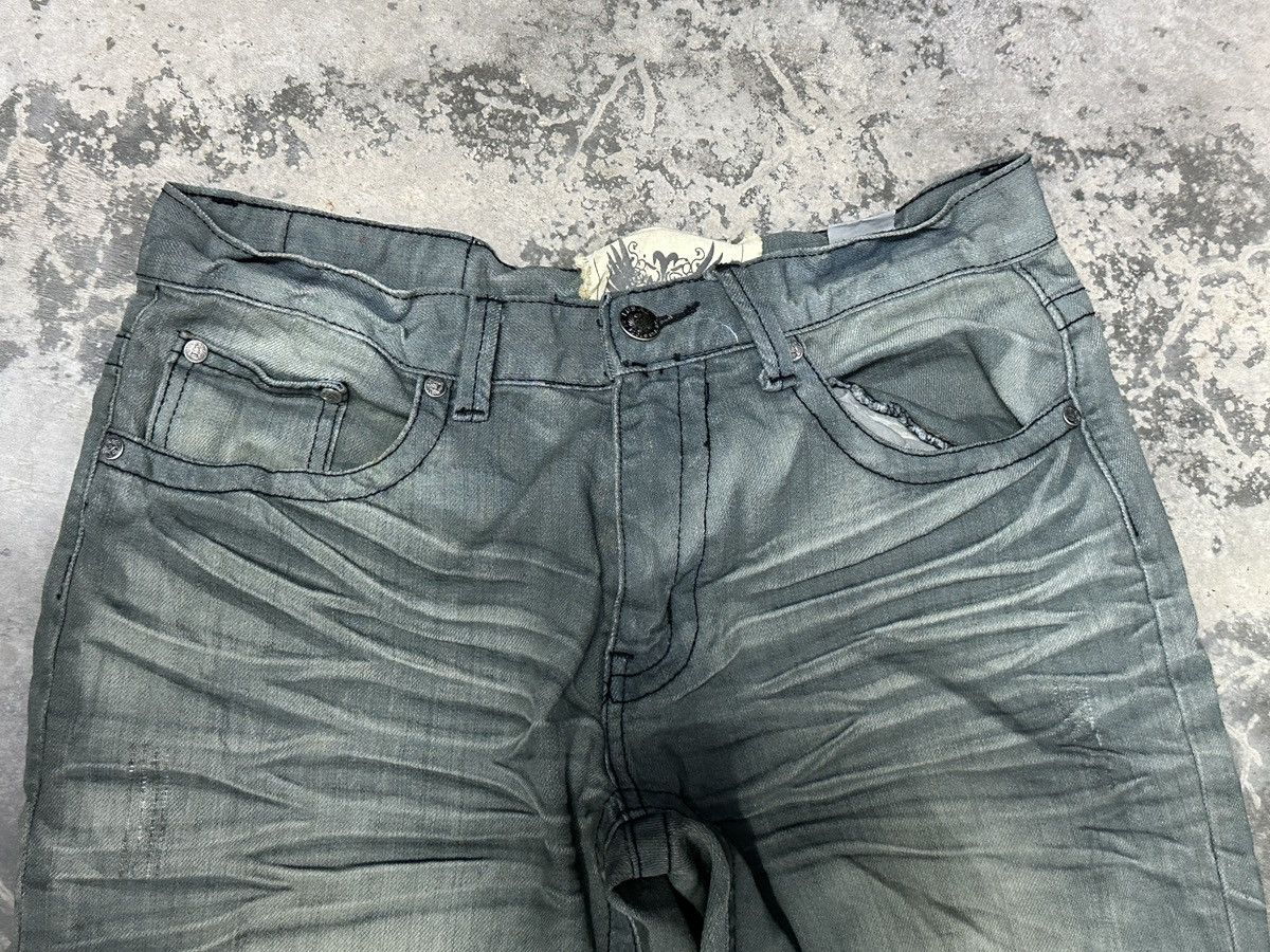 Affliction × FUSAI Rare🔥 Vintage FUSAI Denim Affliction Style Size US 32 / EU 48 - 5 Thumbnail