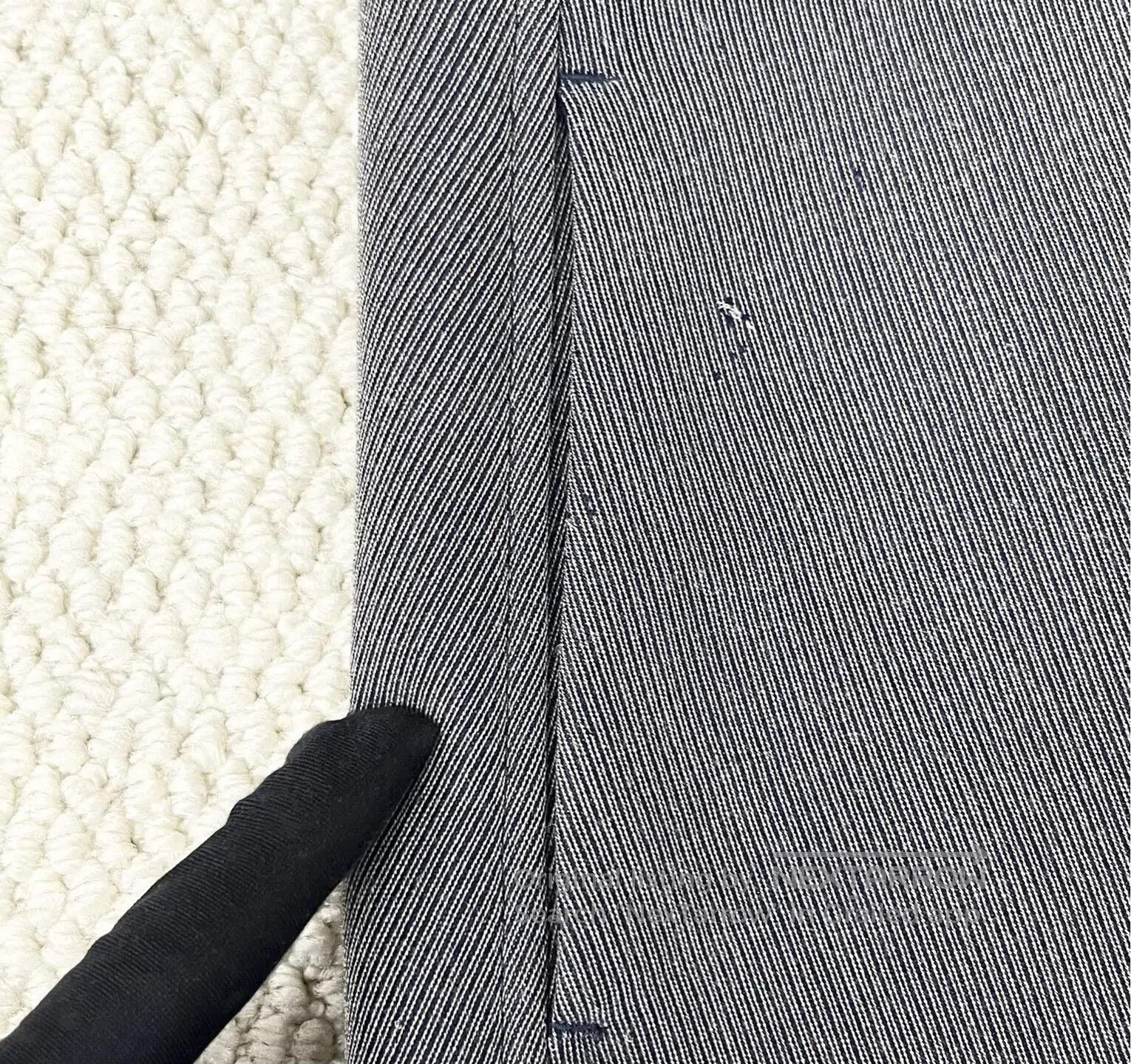 Other hermes gray wool and leather long coat. Size M / US 6-8 / IT 42-44 - 5 Thumbnail
