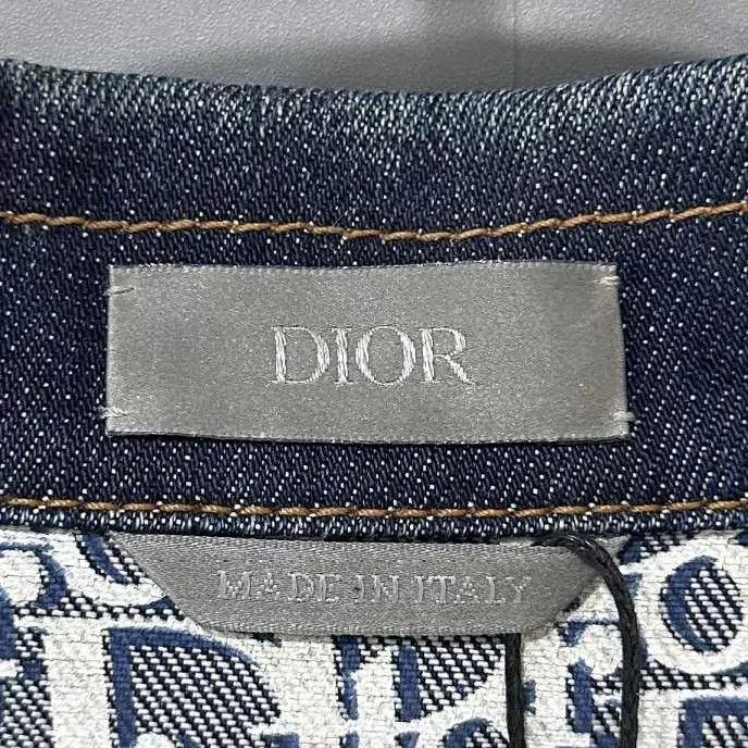 Dior Dior blue all over print denim jacket 95 new 46 Size XL / US 12-14 / IT 48-50 - 8 Thumbnail