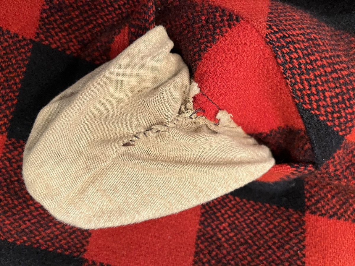Other 50s/60s Vintage Lined Wool Buffalo Check Workwear Jacket 46 Size US M / EU 48-50 / 2 - 19 Thumbnail
