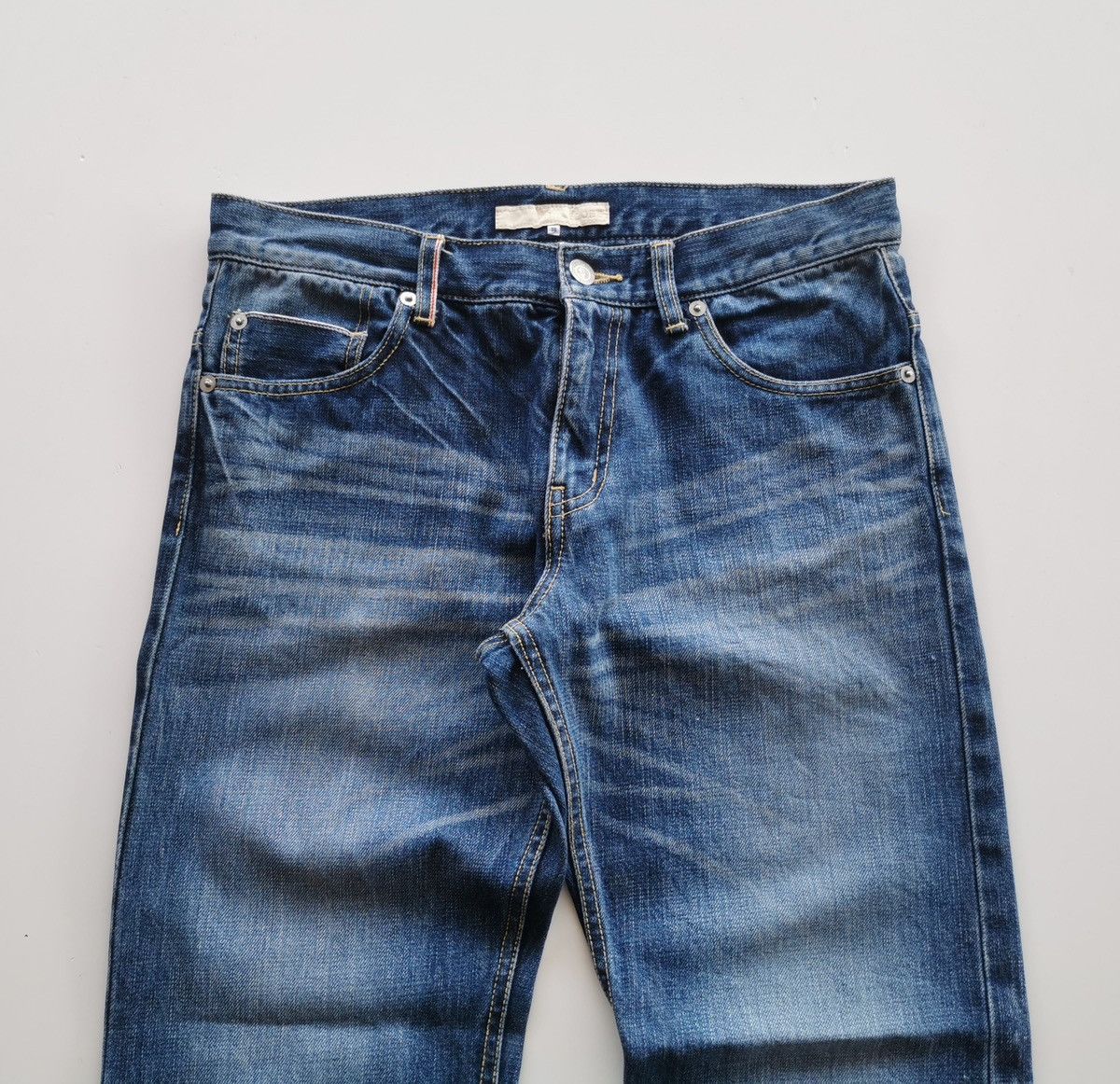 Sugar Cane Iena Slobe Selvedge Jeans Size 29 x 35.5 Size US 29 - 7 Thumbnail