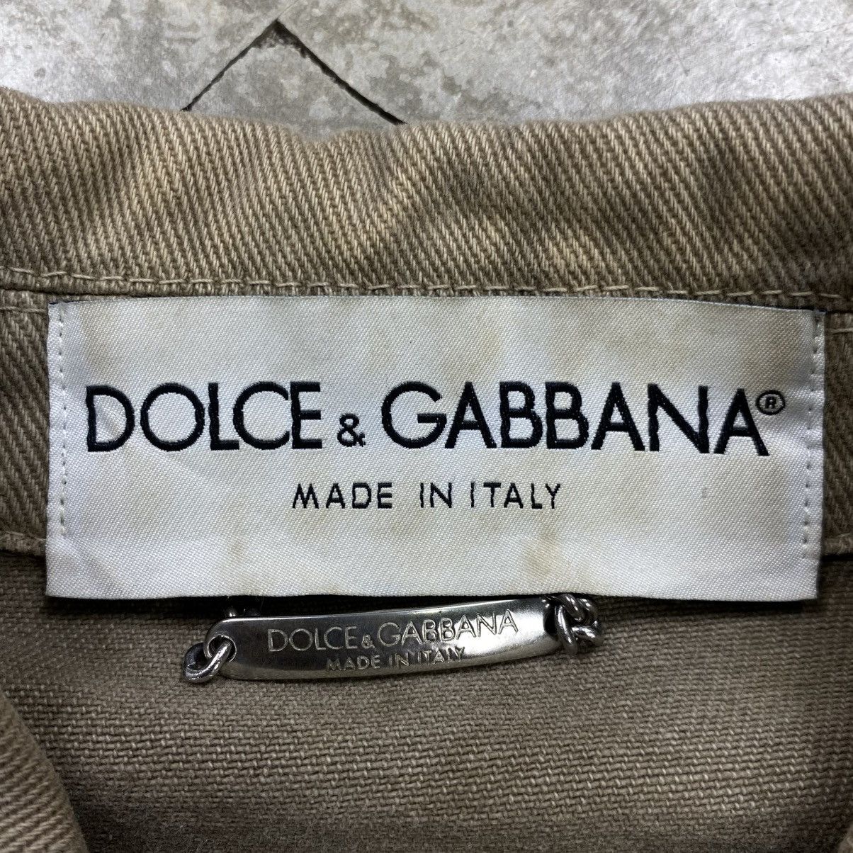 Dolce & Gabbana Distressed Denim Jacket Size US M / EU 48-50 / 2 - 4 Thumbnail