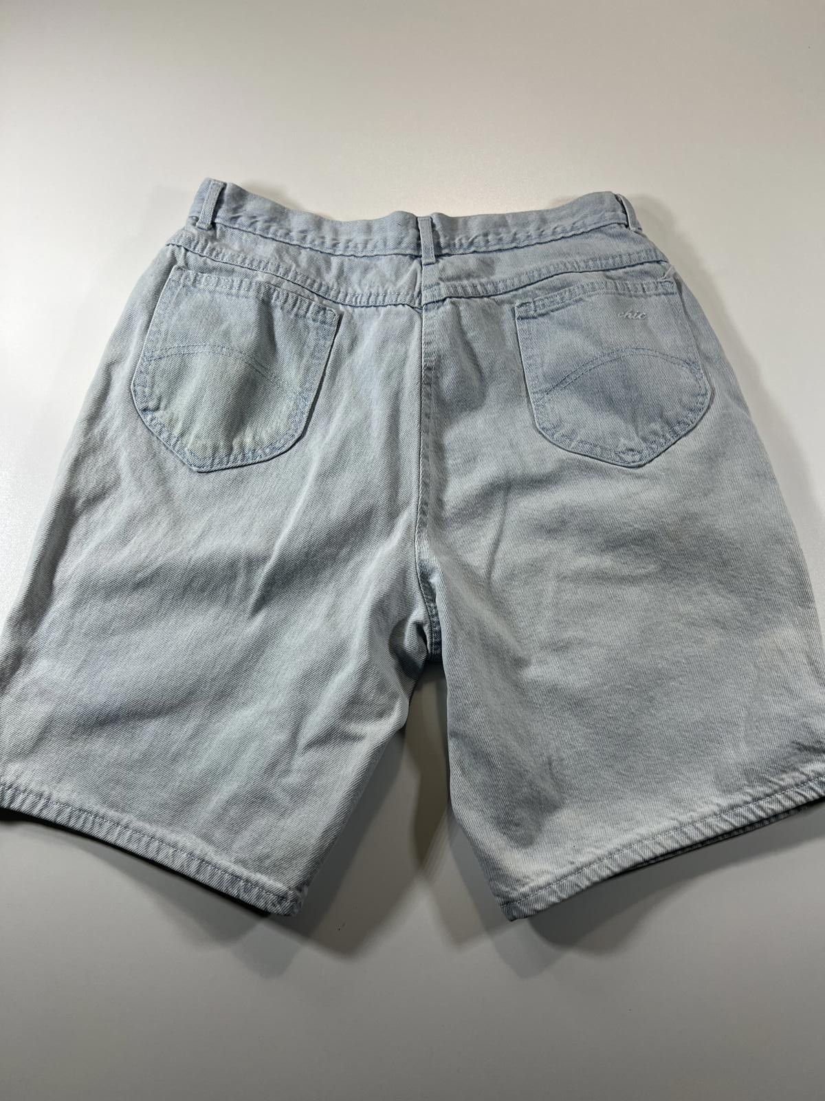 Unknown London Vintage Chic Light Blue Denim Shorts Size US 28 / EU 44 - 9 Thumbnail