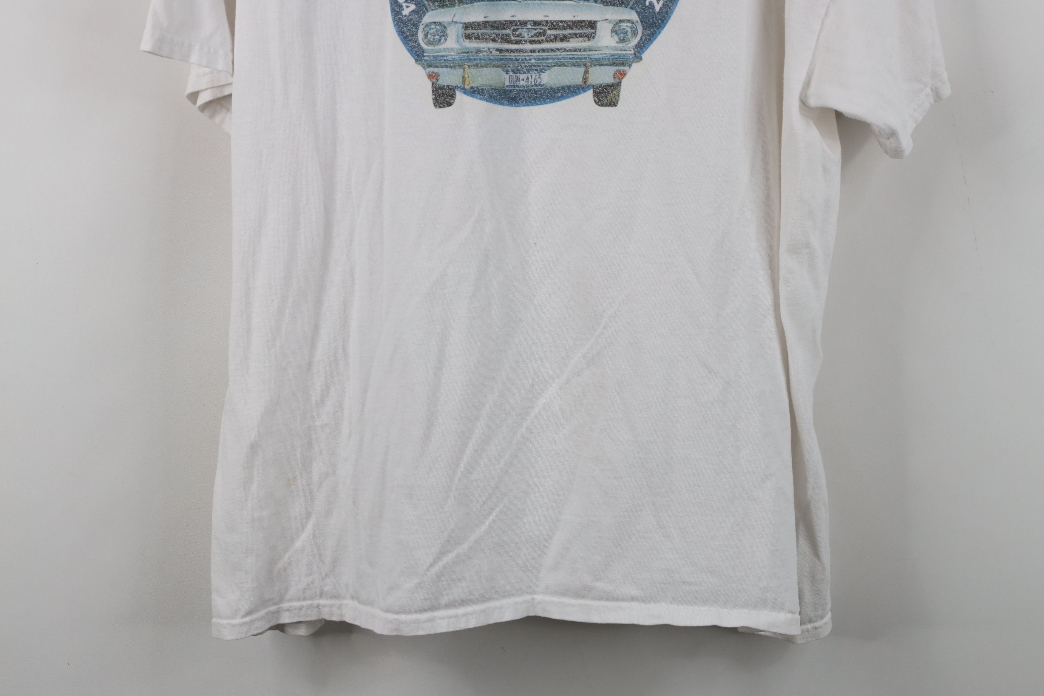 Vintage Y2K Mackinaw City Ford Mustang Stampede Short Sleeve T-Shirt Size US XL / EU 56 / 4 - 13 Thumbnail