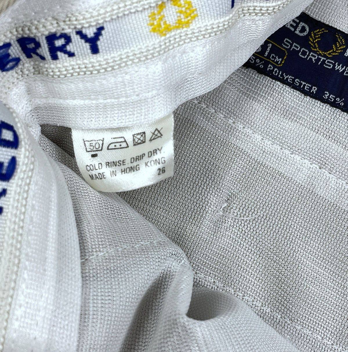 Fred Perry Vintage 70's FRED PERRY Beige Tennis Shorts Size 32" W30 Size US 30 / EU 46 - 8 Thumbnail