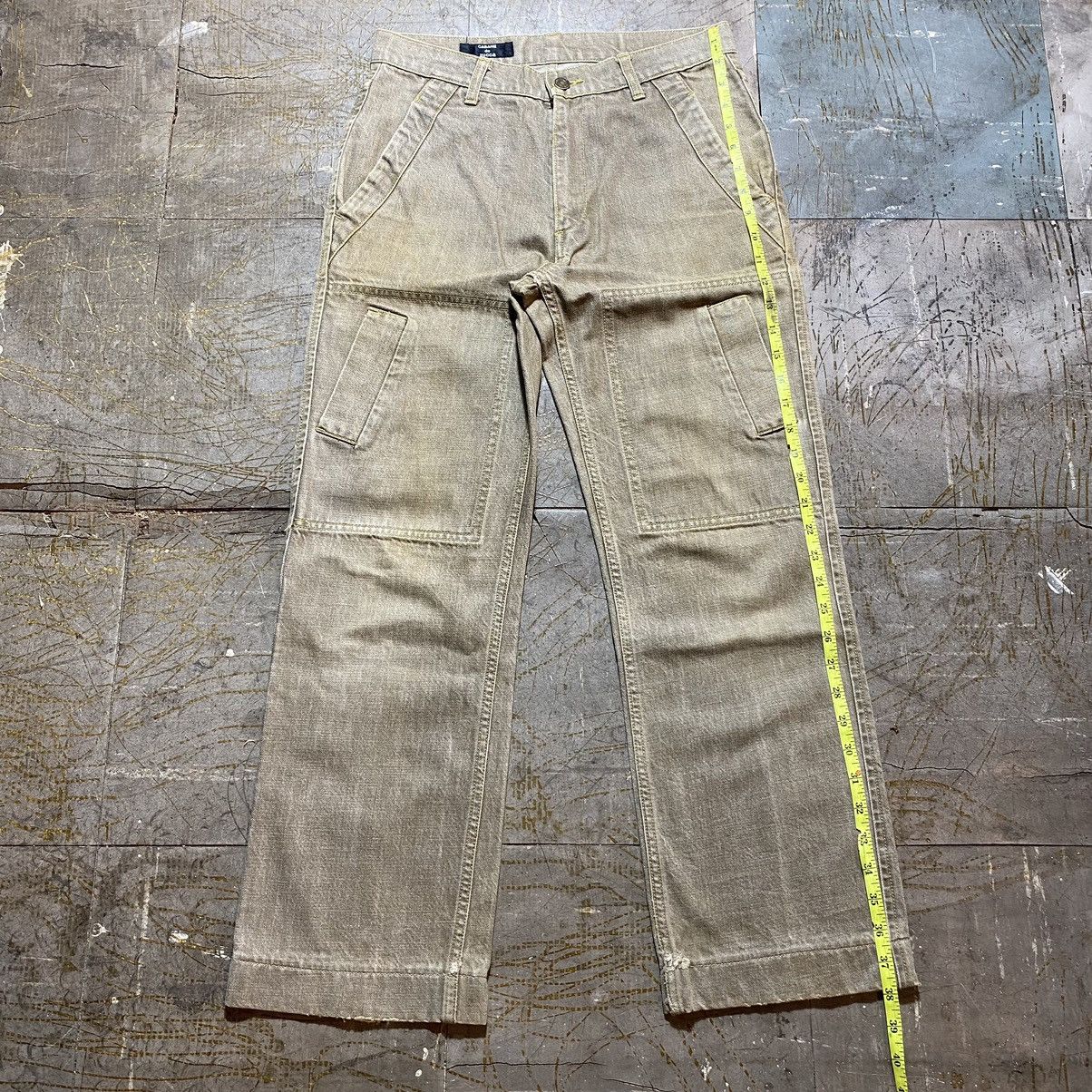 Designer Cabane De Zucca Double Knee Jeans Size US 30 / EU 46 - 19 Thumbnail