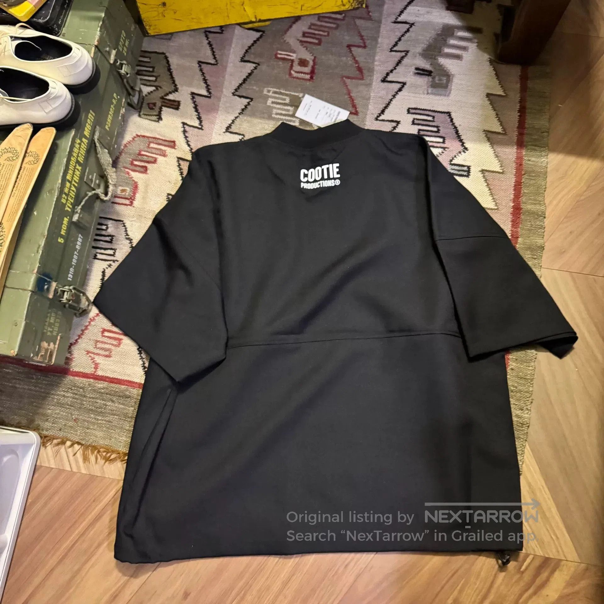 Japanese Brand Cootie Polyester Twill Football Top. Size US M / EU 48-50 / 2 - 3 Thumbnail