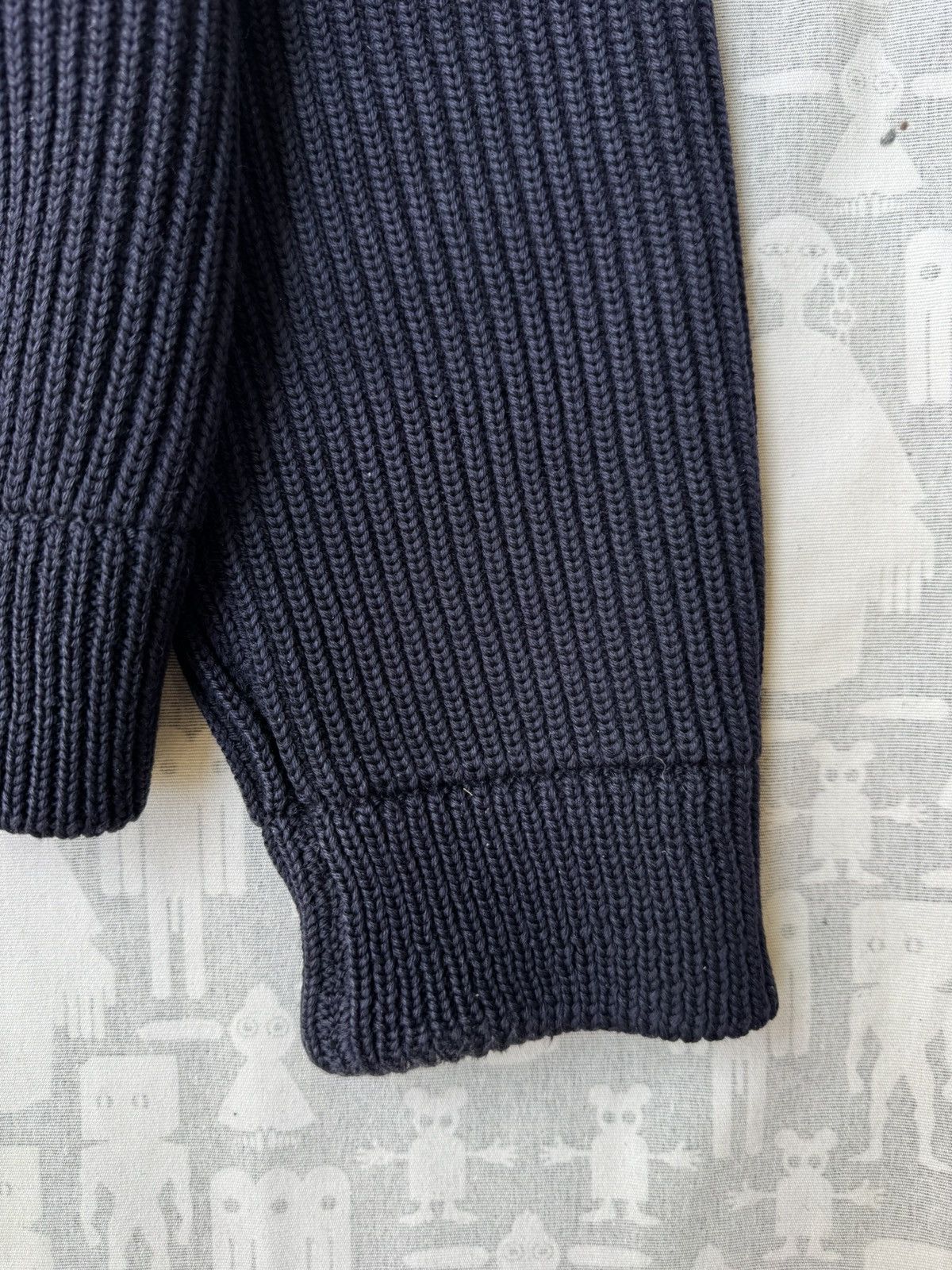 Maison Margiela Maison Martin Margiela AW00 Camionneur Drivers Navy Knit Size US M / EU 48-50 / 2 - 5 Thumbnail