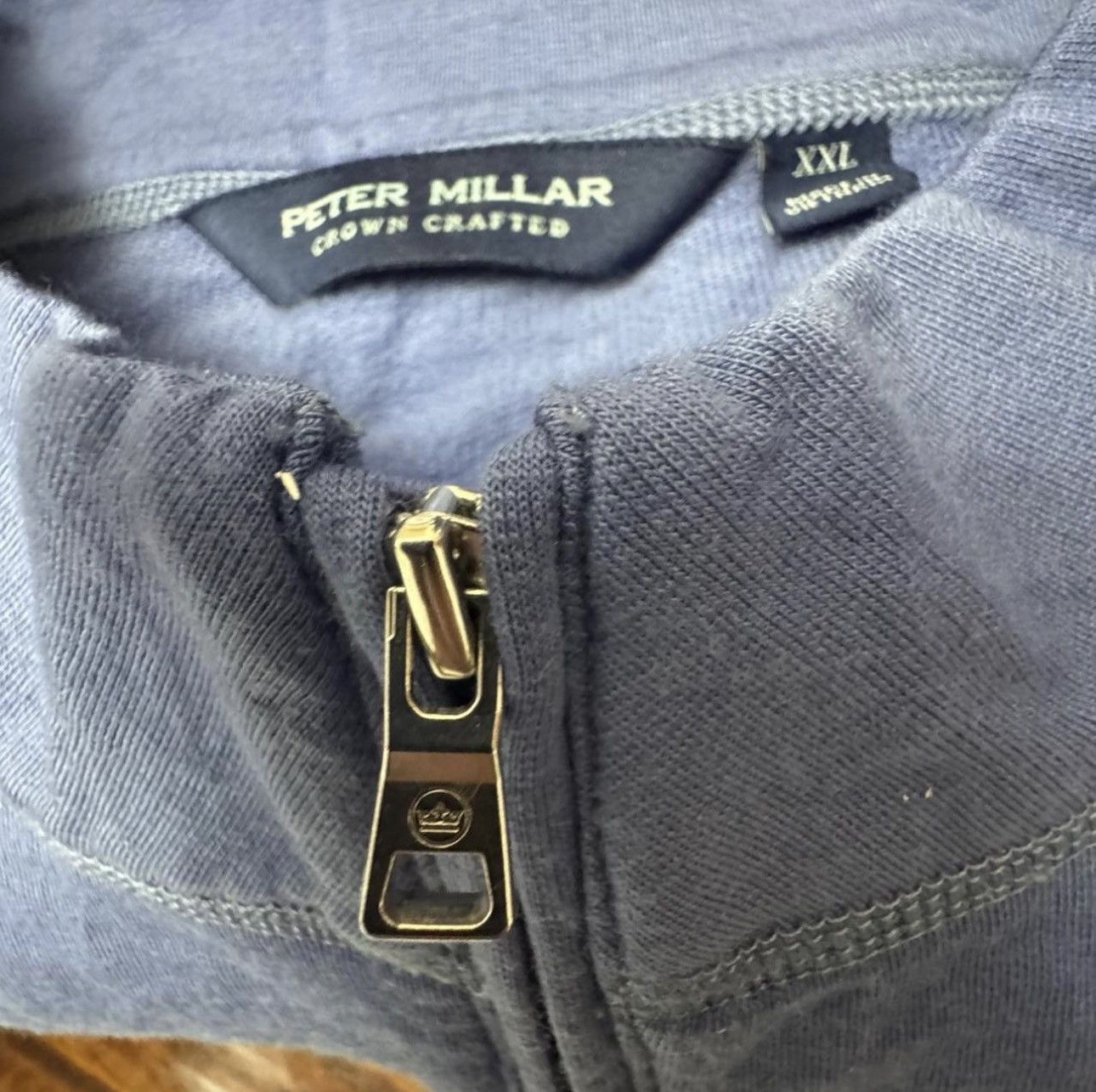 Peter Millar Peter Millar Crown Crafted XXL Quarter-Zip / 1898 Club Crest Size US XXL / EU 58 / 5 - 5 Thumbnail