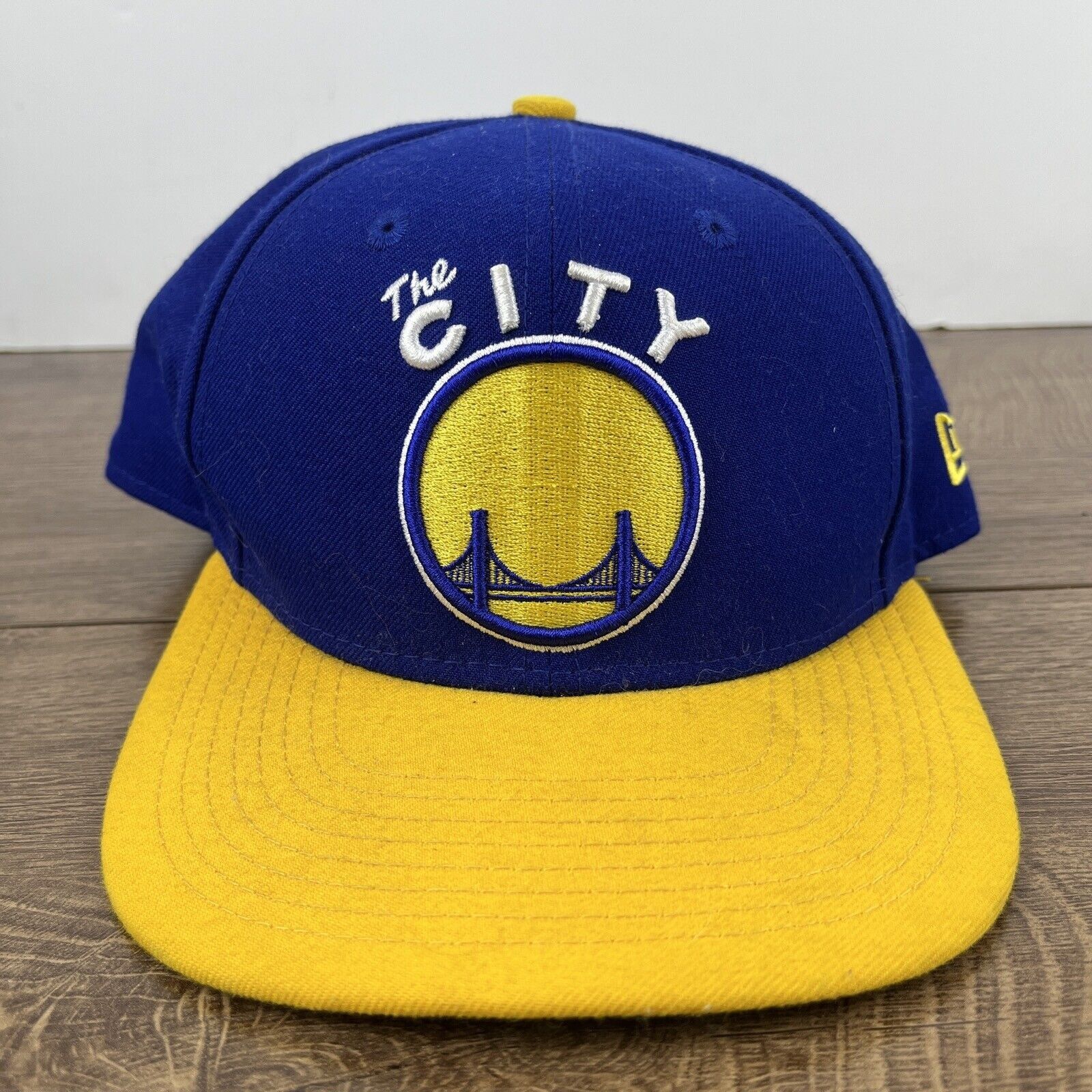 New Era Golden State Warriors Hat New Era Snapback Hat Adjustable 9F Size ONE SIZE - 5 Thumbnail
