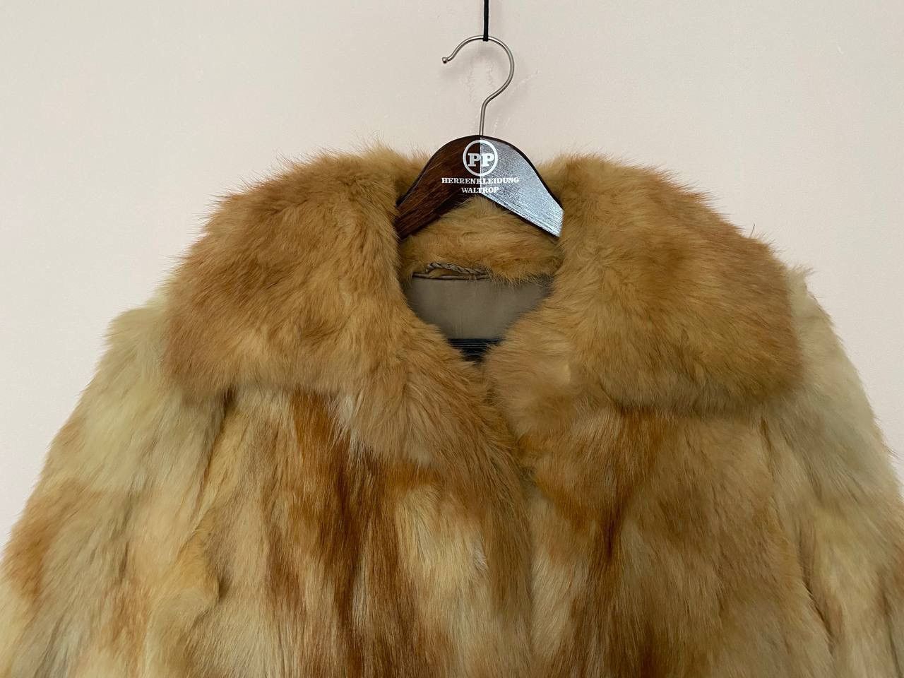 Vintage 70s Vintage Real Fox Fur Y2K Avant Garde Coat Size M / US 6-8 / IT 42-44 - 3 Thumbnail