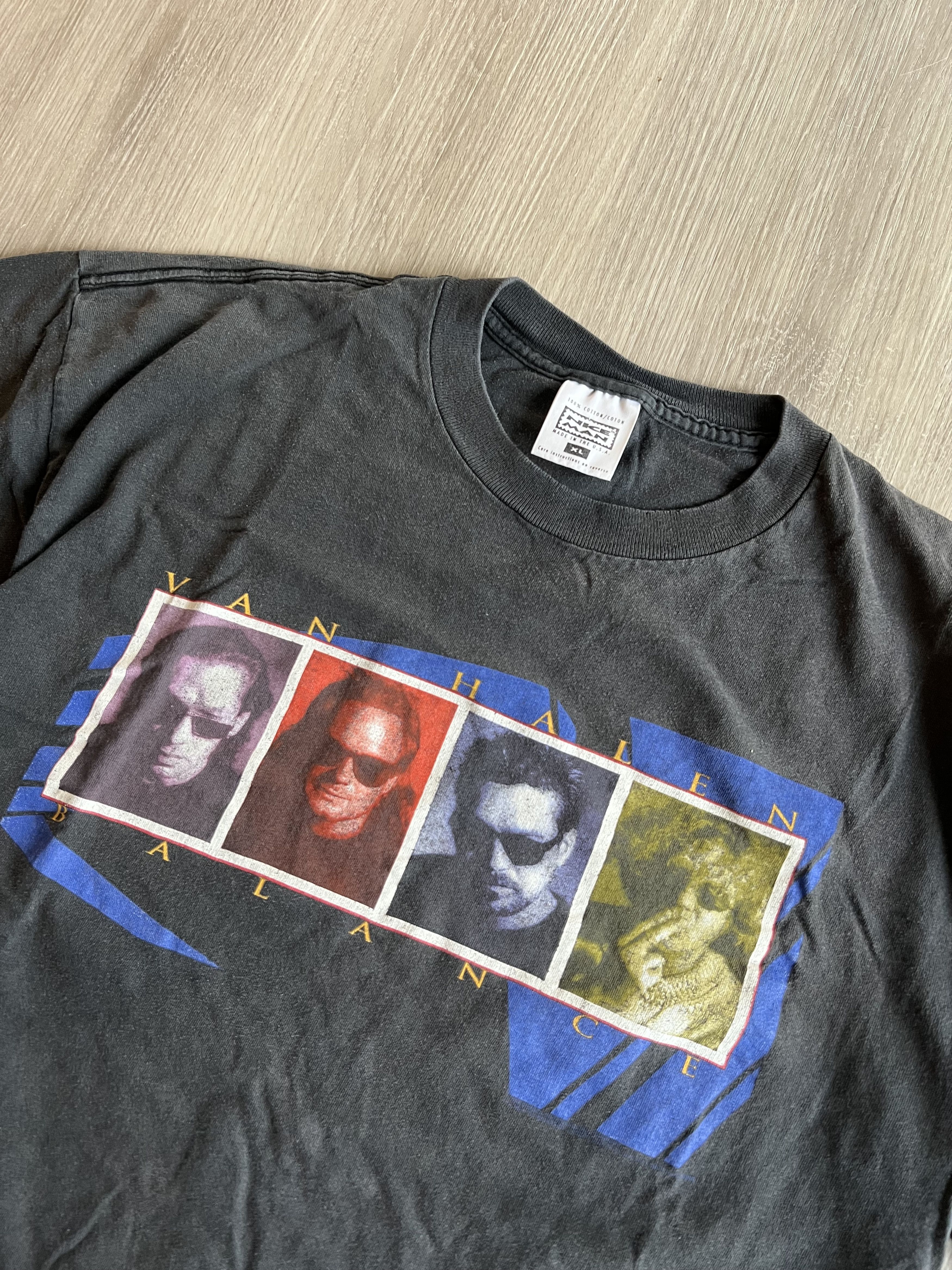 Band Tees 1995 Van Halen Balance Tour Tee Nice Man Tag Size US XL / EU 56 / 4 - 2 Thumbnail