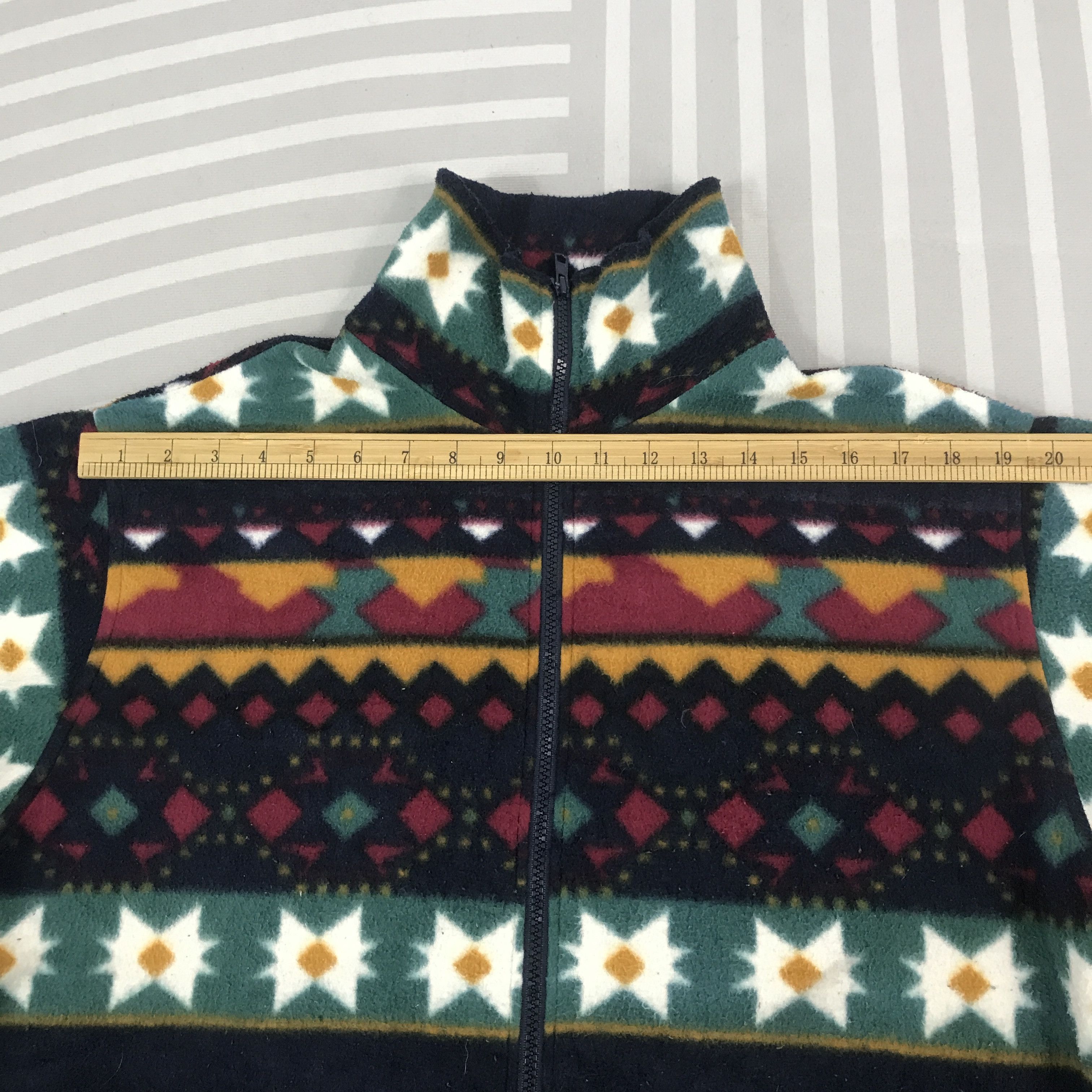 Mizuno × Vintage Mizuno Allsports Navajo design zipper Jacket Size US M / EU 48-50 / 2 - 5 Thumbnail