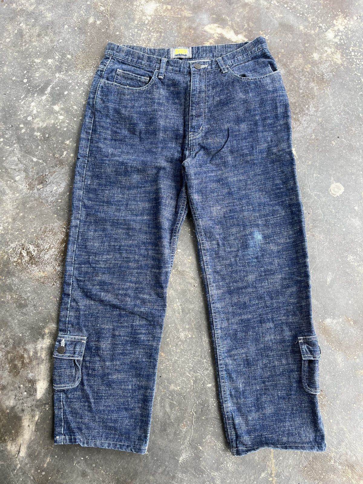 If Six Was Nine × Japanese Brand × Vintage Baggy Hysteric Inspired Slubby Denim Size US 31 - 3 Thumbnail