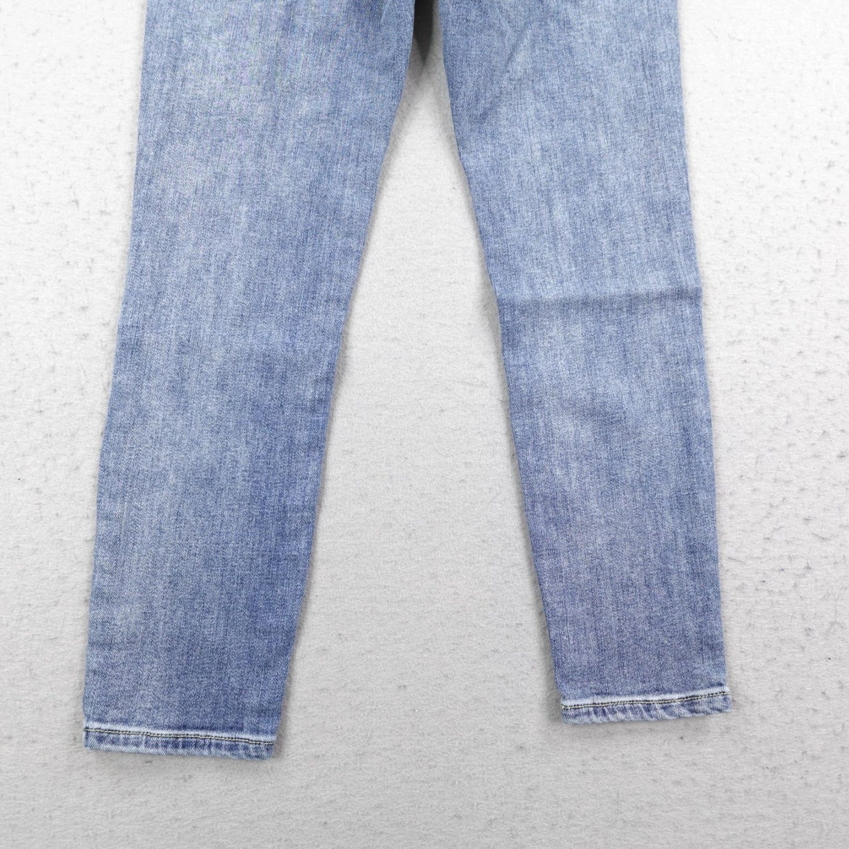 Denime Judy Blue Jeans Women Light Wash Skinny Stretch Denim Distressed Pockets Zipper Button 7/28 Regular 28 in Cotton Blend Slim Vintage: No Size 28" / US 6 / IT 42 - 6 Thumbnail