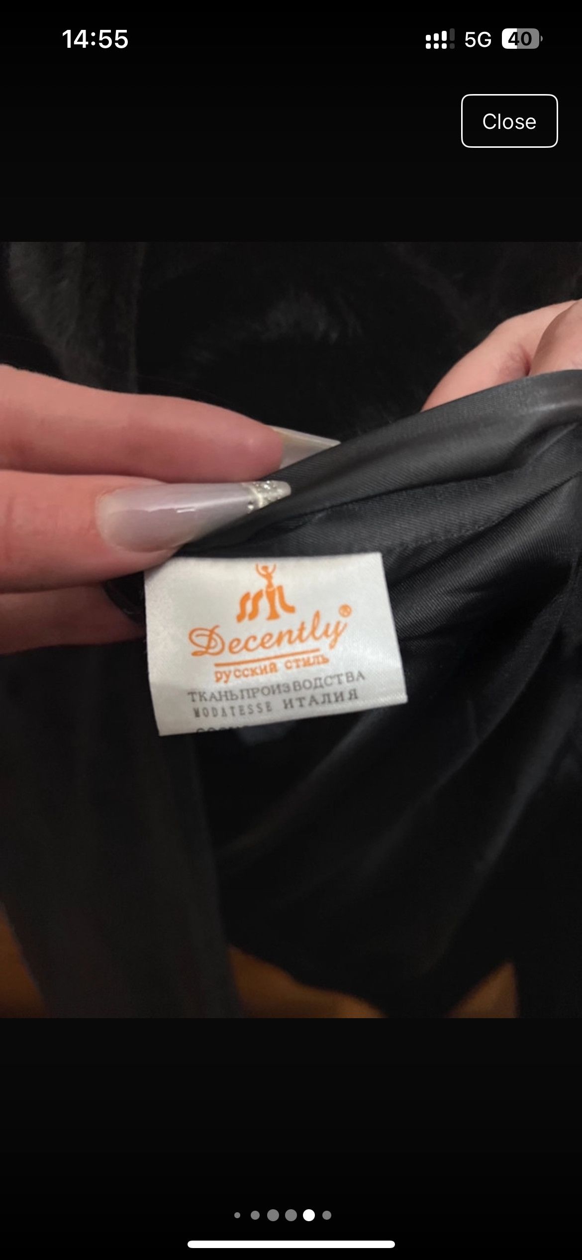 Other Luxury Cashmere Blend Winter Coat | Soft Polished Wool Size M / US 6-8 / IT 42-44 - 3 Thumbnail