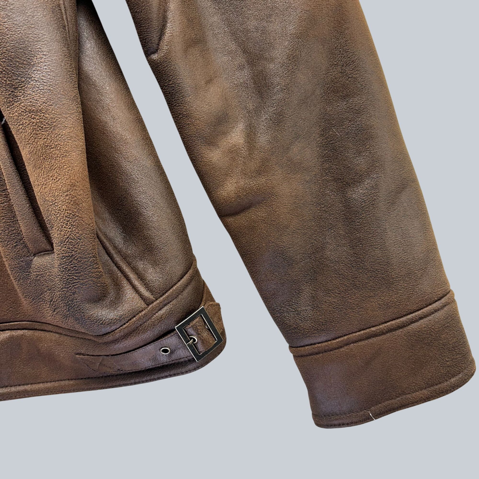 Rainforest Rainforest Sand Nubuck Faux Shearling Hipster Jacket Men's M Size US M / EU 48-50 / 2 - 5 Thumbnail