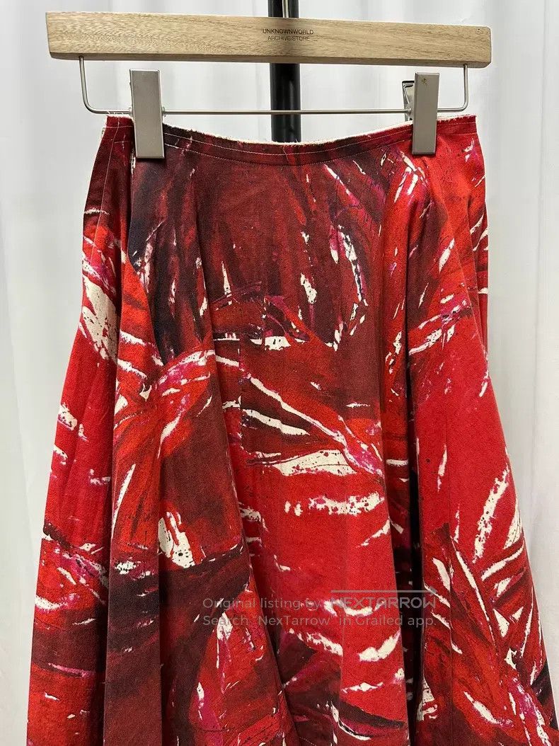 Comme des Garcons Comme des Garcons size S Blood Rose Skirt Size 23" - 2 Thumbnail