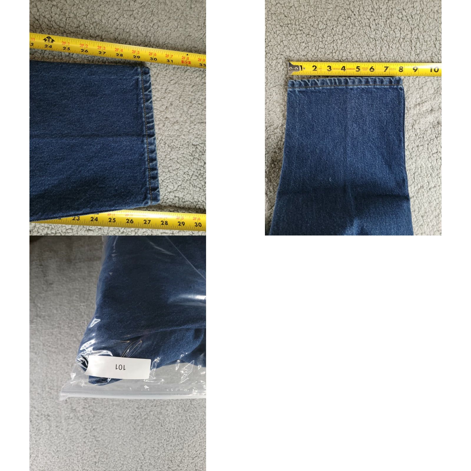 Wrangler Wrangler Jeans Men's 38x30 Straight Denim Cotton Blue Jeans Size US 38 / EU 54 - 8 Thumbnail
