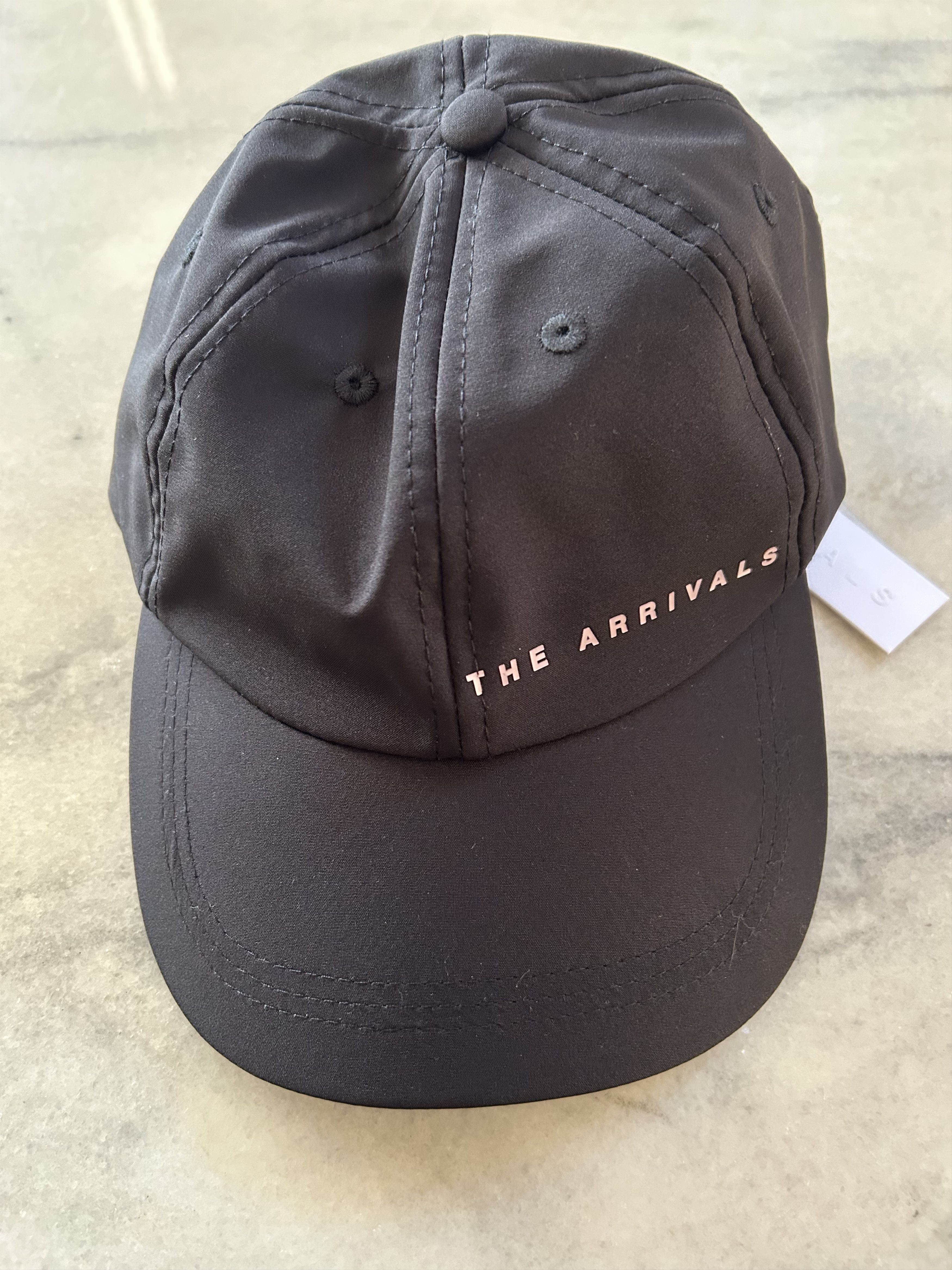 The Arrivals Water Resistant Techno Cap Os Unisex in Black, Men's — image 6 of 6