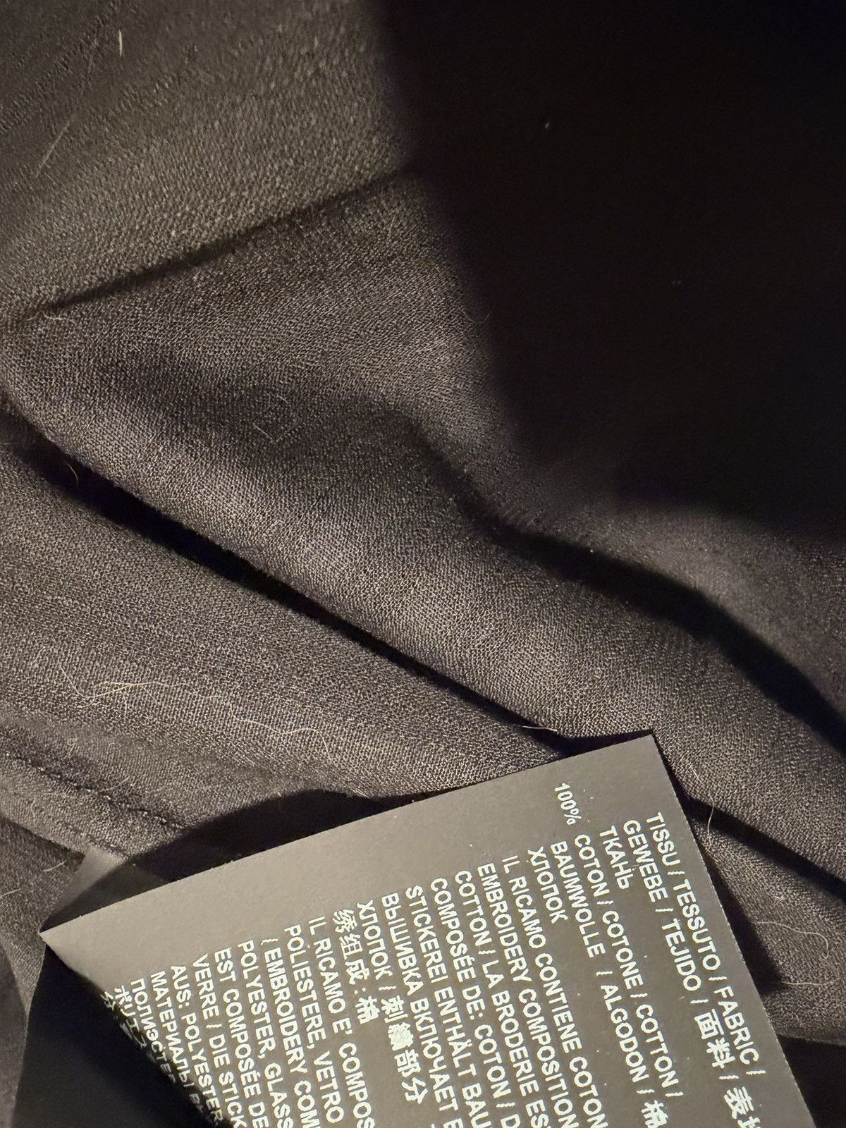 Saint Laurent Paris Saint Laurent mens embroidered shirt. 43/17/XL. $1790 Size US XL / EU 56 / 4 - 4 Thumbnail