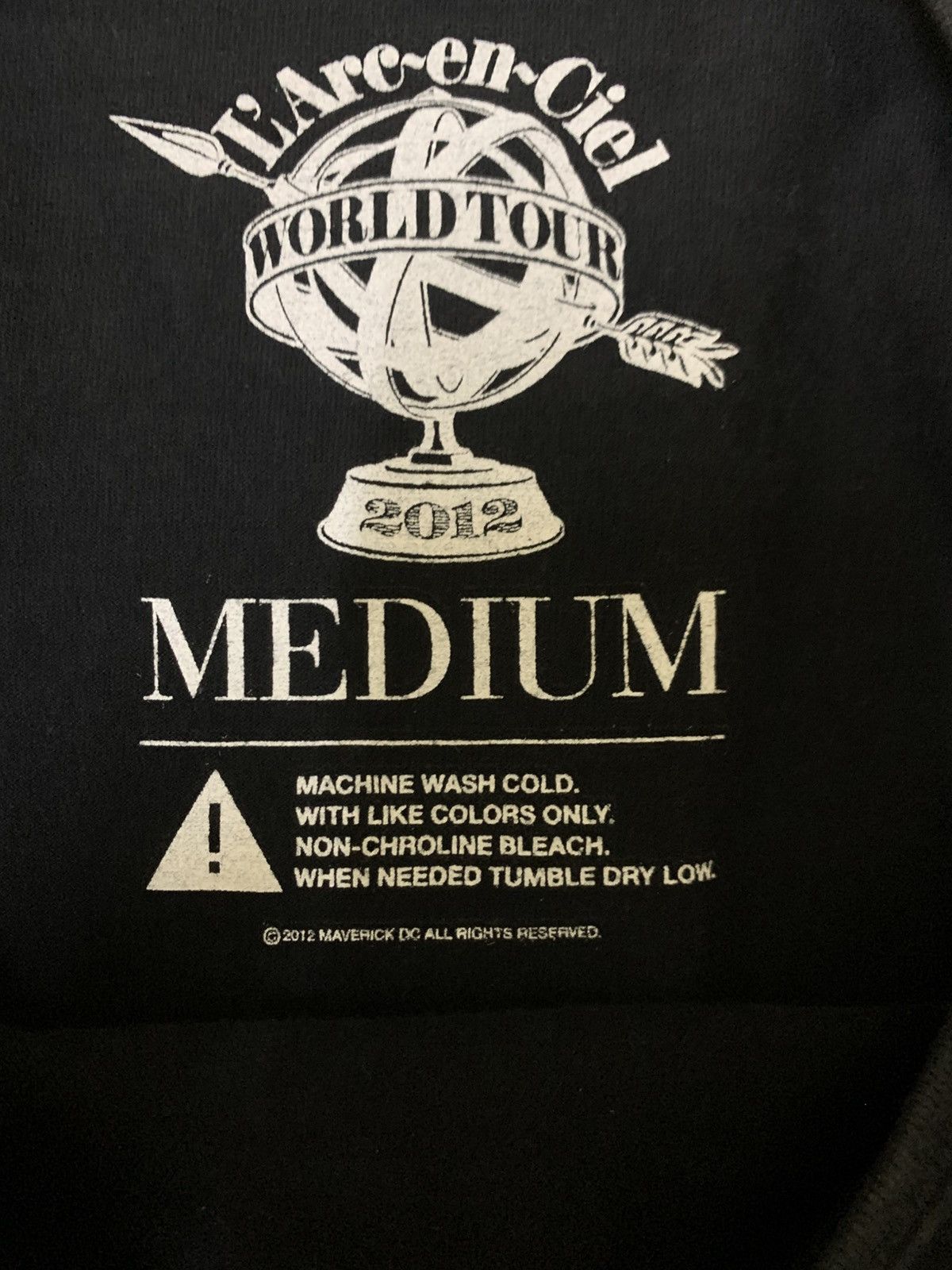 Band Tees L'arc-en-ciel Band World Tour 2012 Size US M / EU 48-50 / 2 - 3 Thumbnail