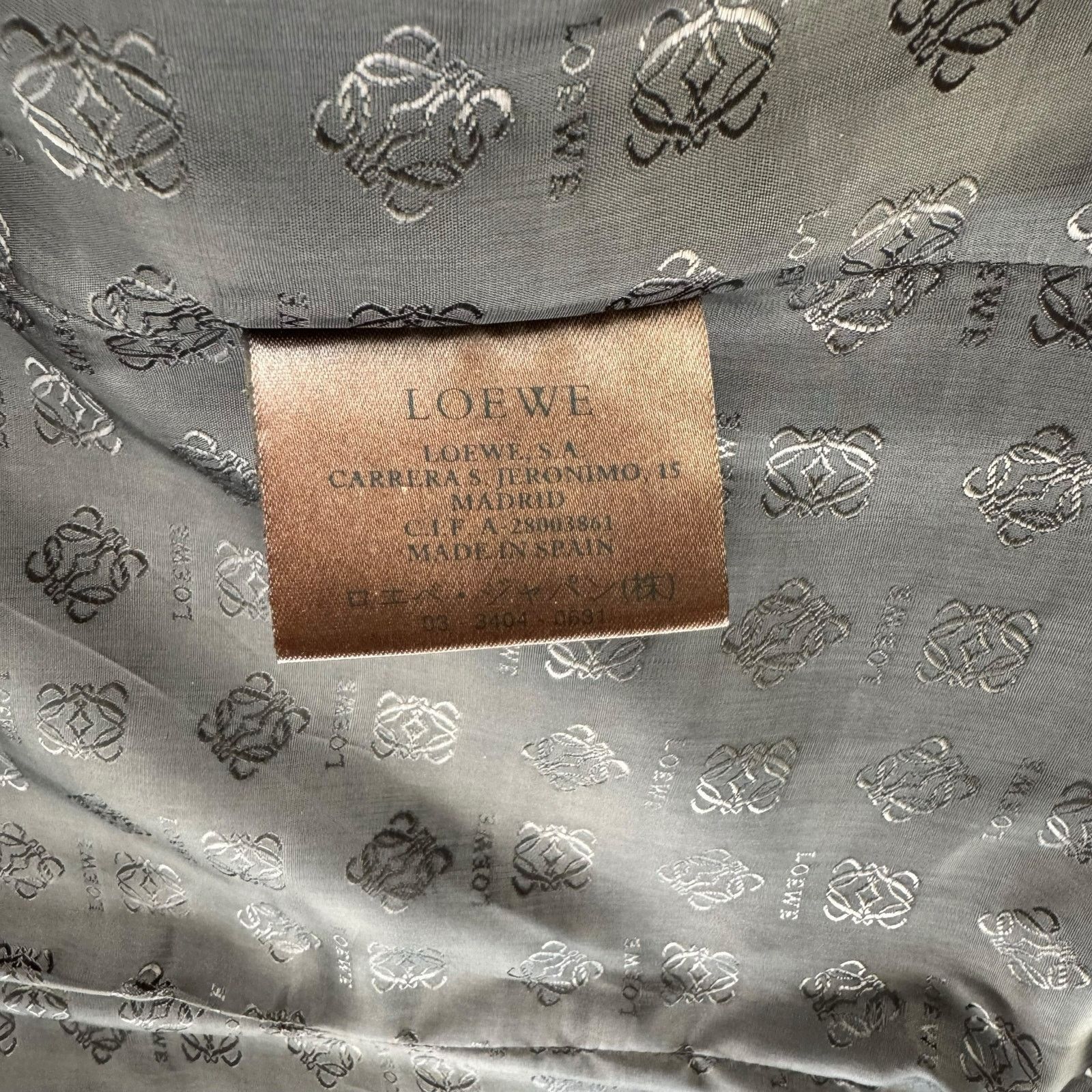 Loewe Loewe Leather Jacket Size S / US 4 / IT 40 - 8 Thumbnail