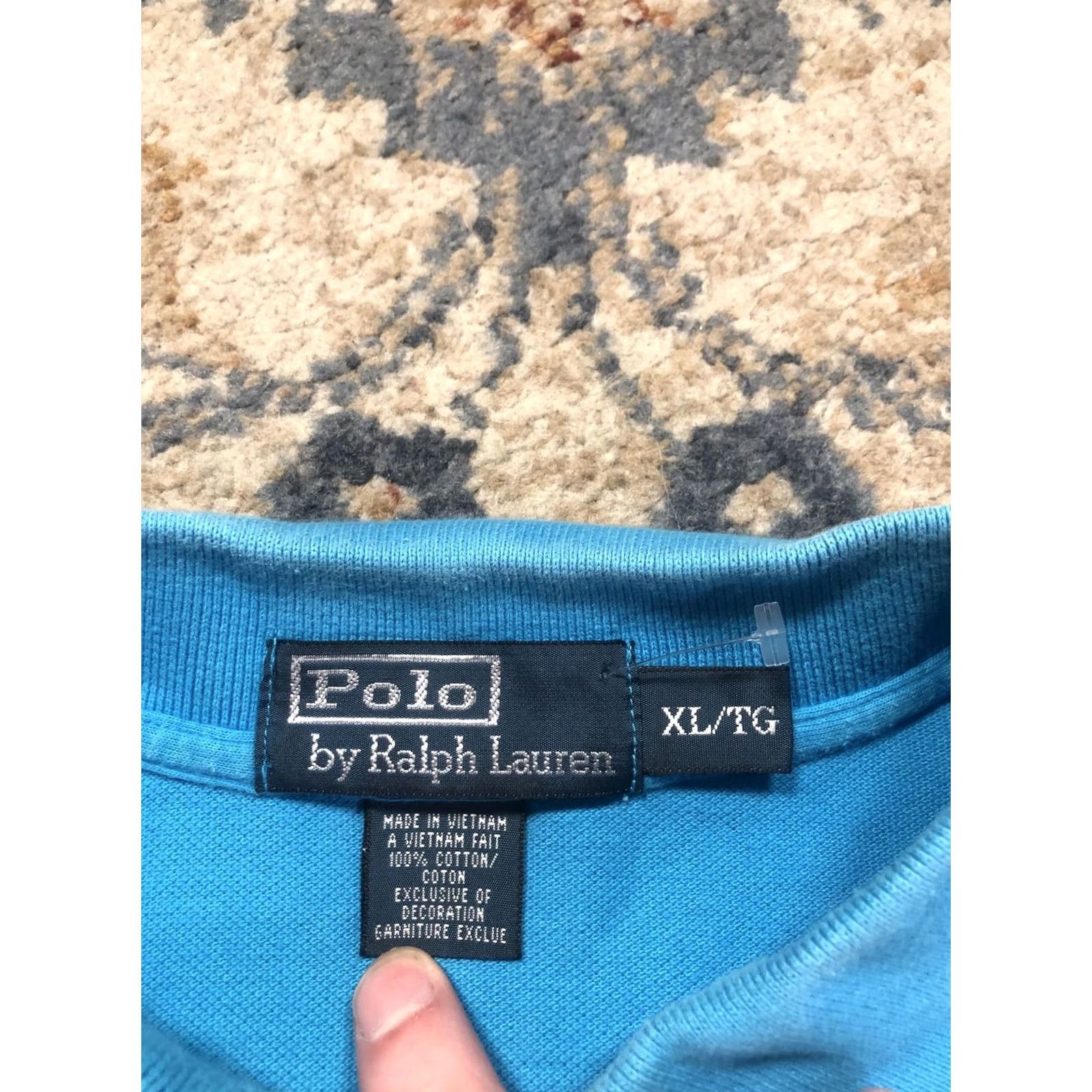 Polo Ralph Lauren Polo Ralph Lauren Polo Shirt Mens XL Blue Pony Logo 100% Cotton Short Sleeve Shirt Polo Polo Ralph Lauren XL Mens Blue Polo Shirt Size US XL / EU 56 / 4 - 7 Thumbnail