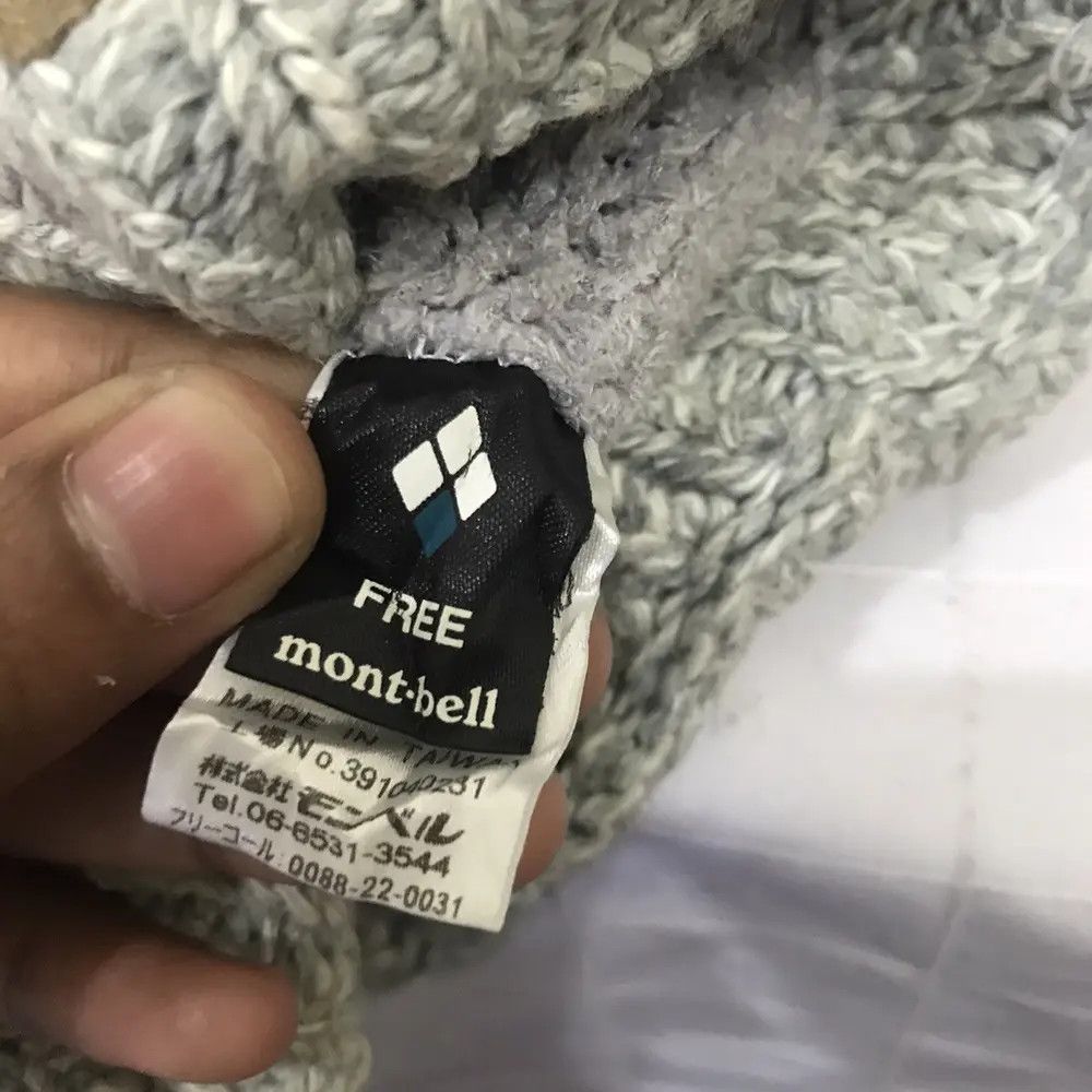 Montbell × Vintage Montbell Knit Beanie Hat Size ONE SIZE - 5 Thumbnail