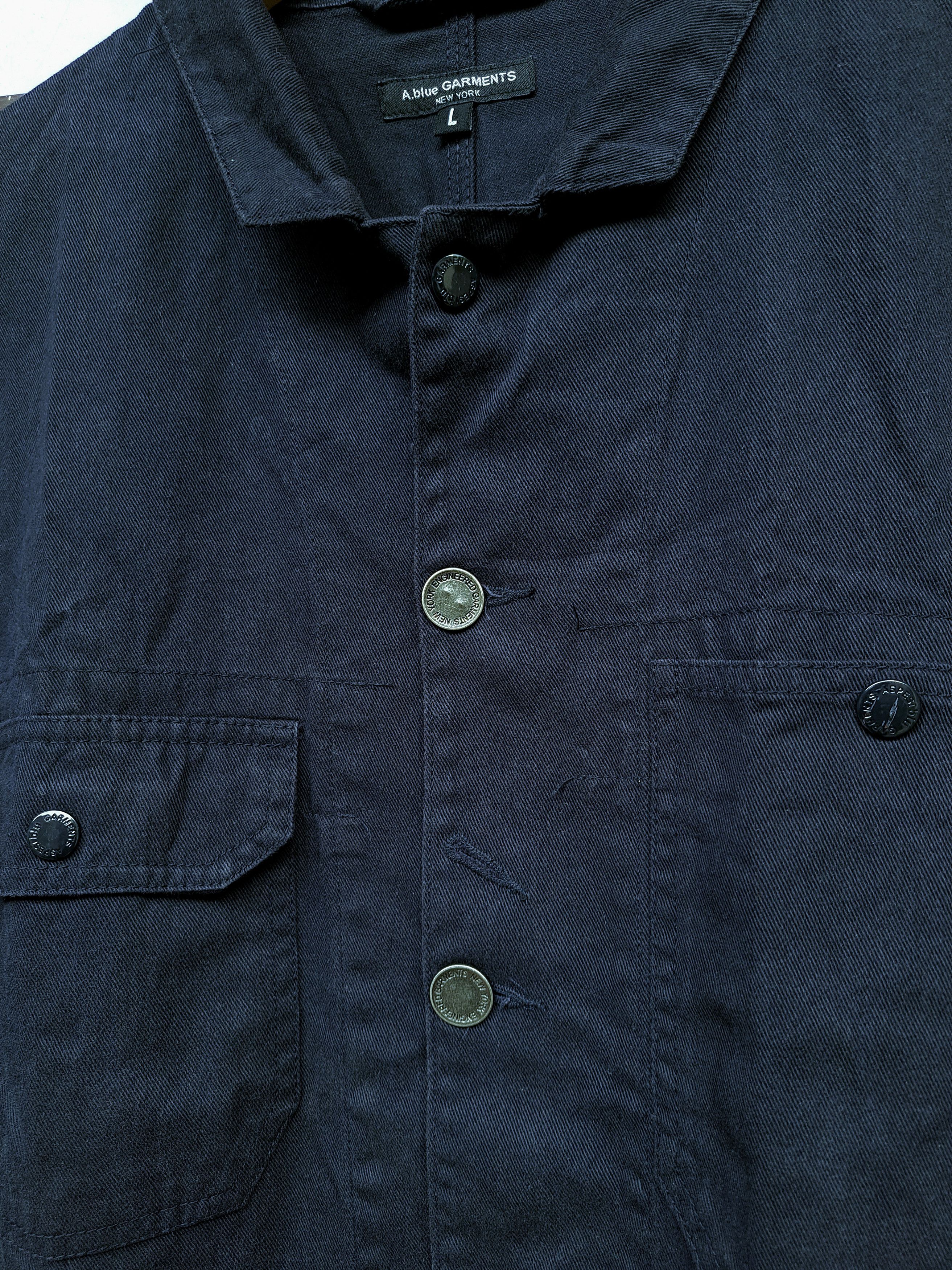 Aspesi Engineered Garments x Aspesi A blue Garments New York Jacket Size US L / EU 52-54 / 3 - 5 Thumbnail