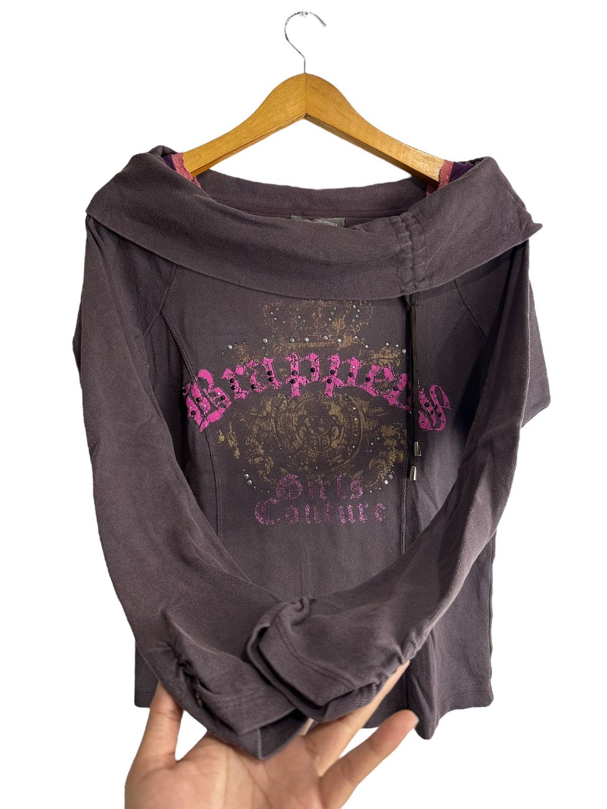 BRAPPERS STUDDED POEM LONG SLEEVE IFSIXWASNINE LGB STYLE