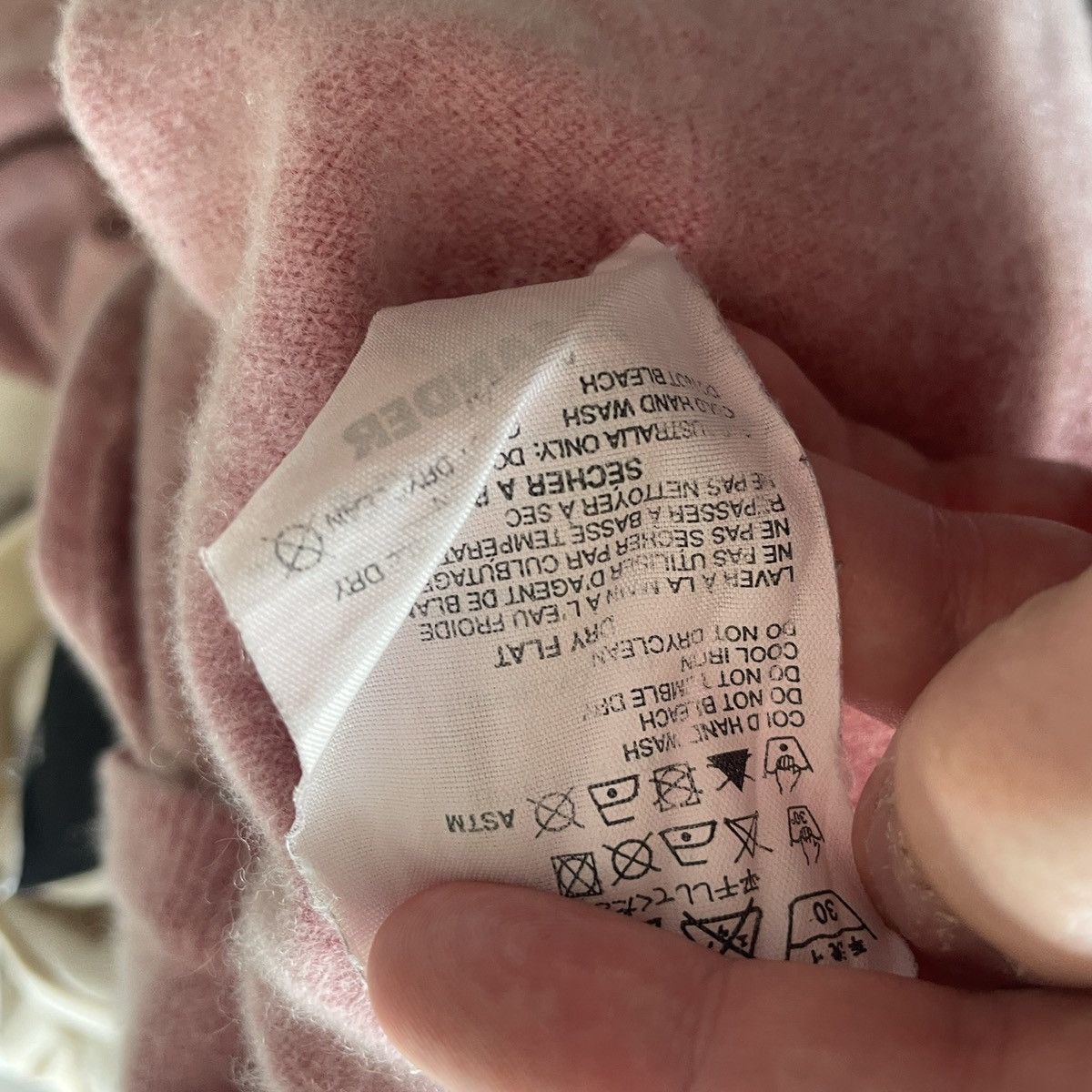 Jil Sander Jil Sander Cashmere Pink Cardigan Size XS / US 0-2 / IT 36-38 - 5 Thumbnail