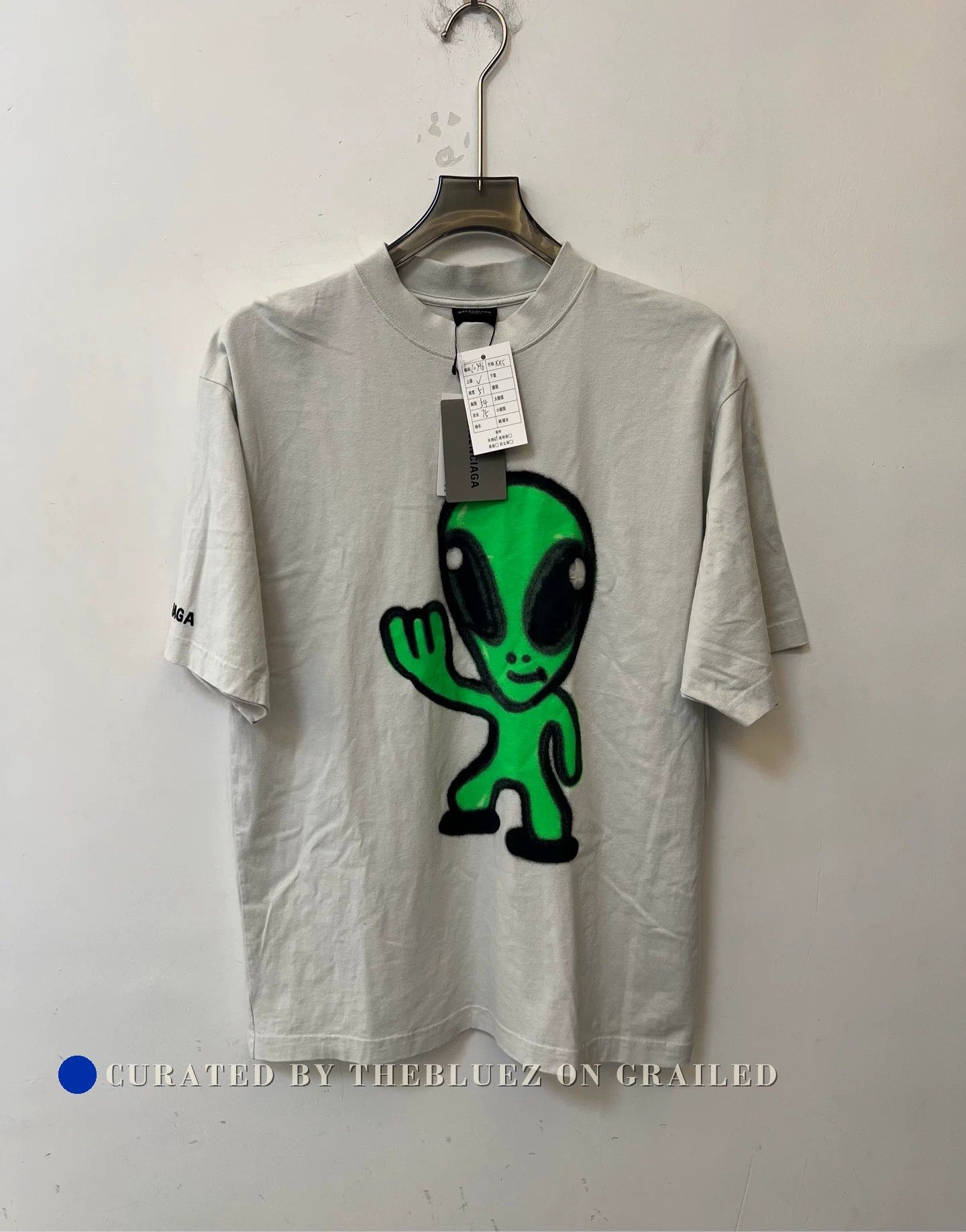 Balenciaga Balenciaga SS25 Men's Graphic T-Shirt Size US XXS / EU 40 - 1 Thumbnail