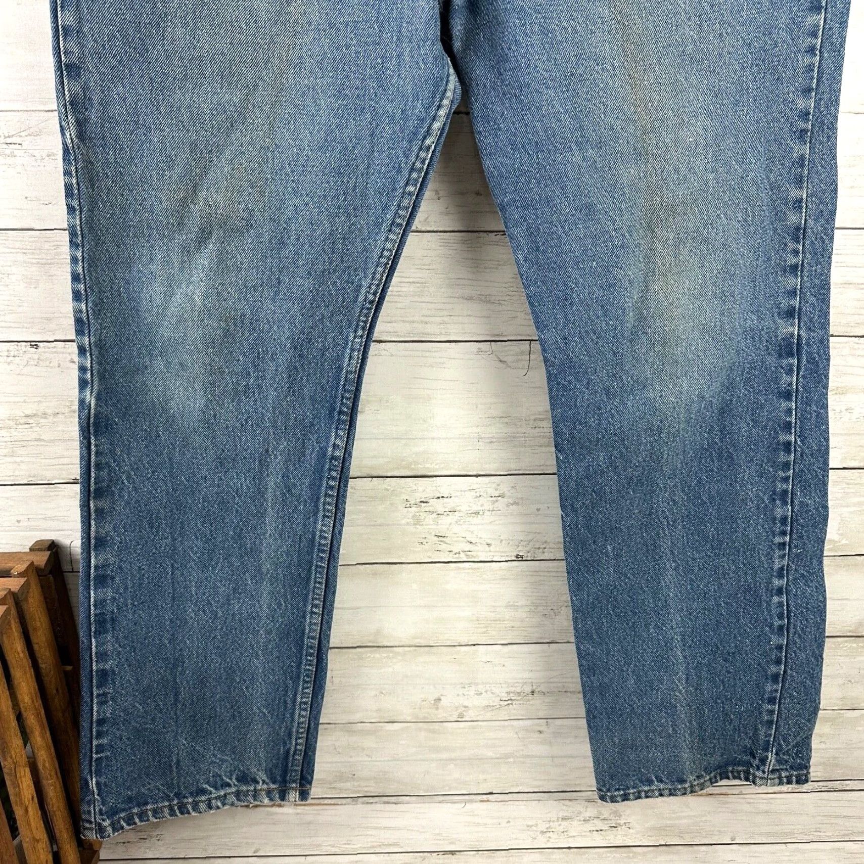 Denime VINTAGE Levi's 1980s Orange Tab 40509 Straight Denim Jeans Adult Men 38x30 Blue Casual Size US 30 / EU 46 - 7 Thumbnail