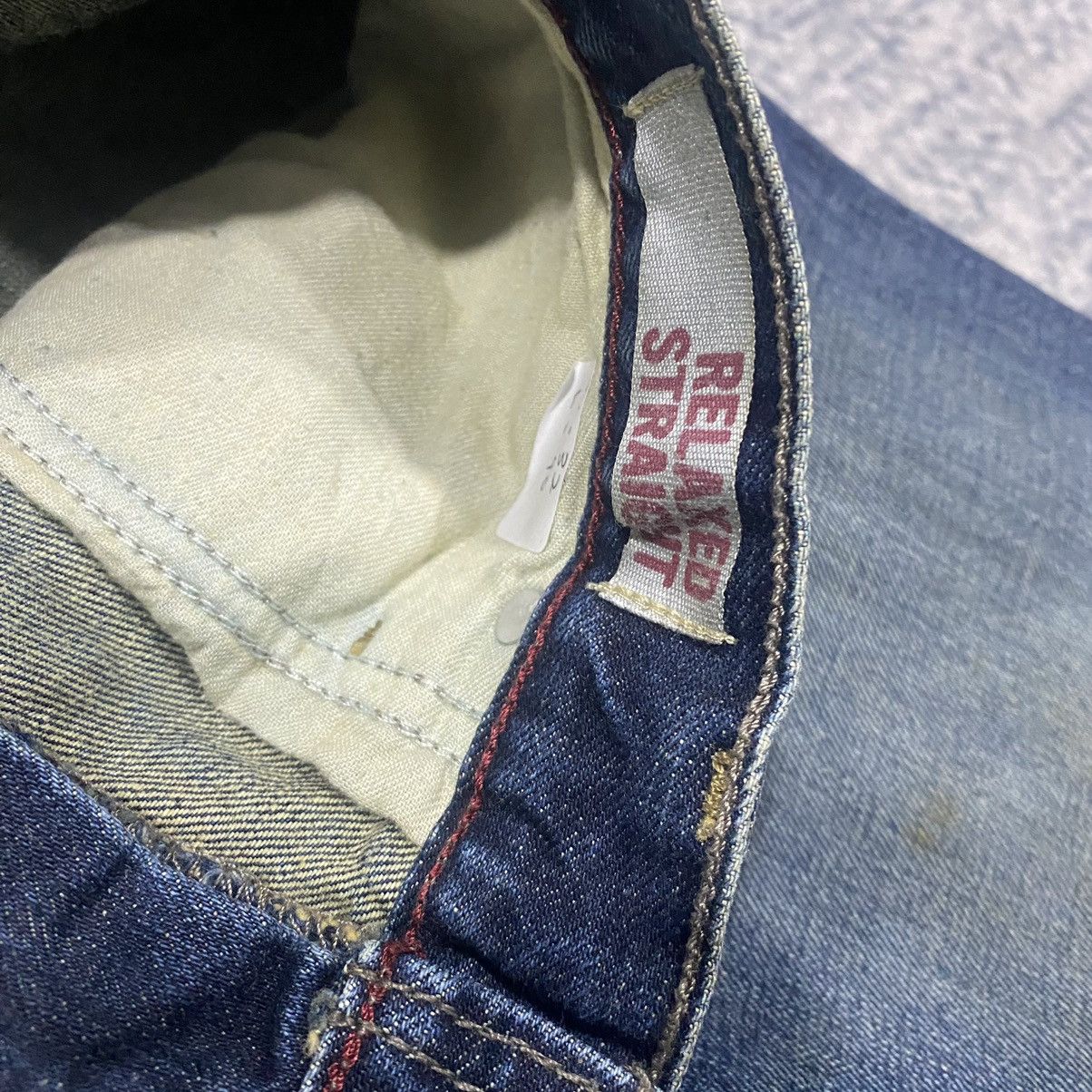 Hysteric Glamour × Japanese Brand × Le Grande Bleu (L.G.B.) Sickkk☠️ Arizona Mud Wash Vintage Jeans Relaxed 90s Dirty Size US 31 - 11 Thumbnail